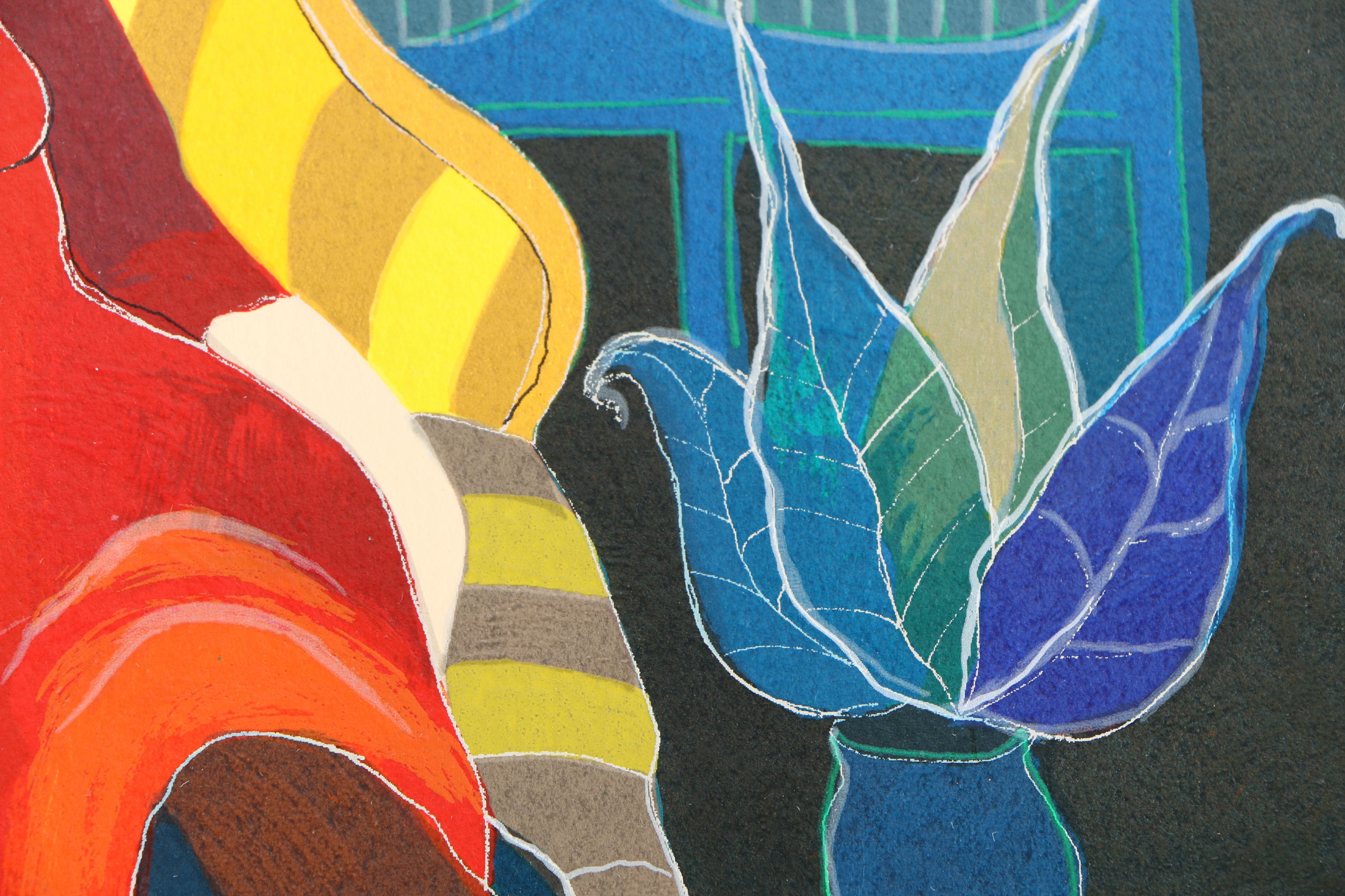 Itzchak Tarkay Serigraph