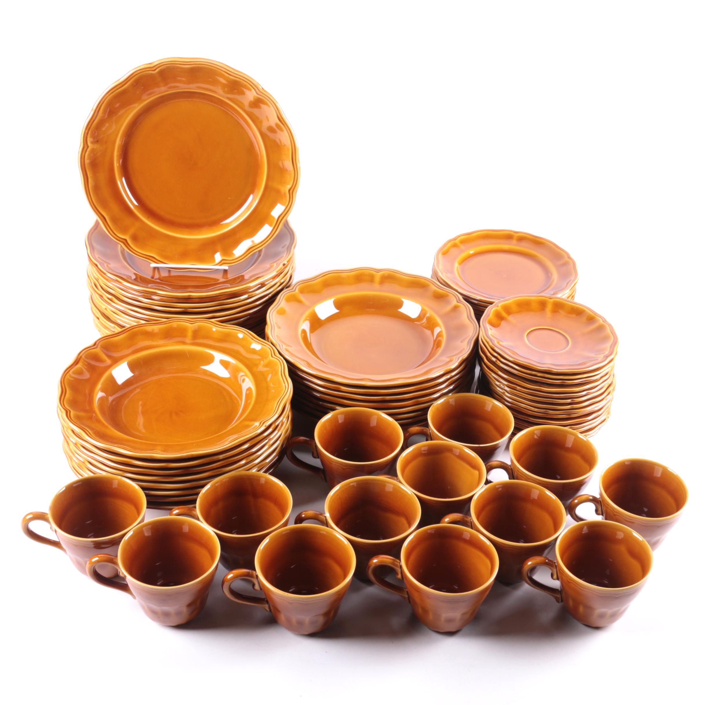 Luneville "Louis XV Honey" Tableware