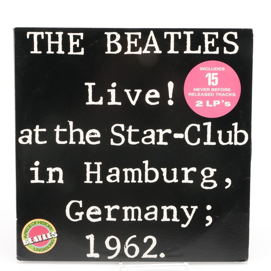 The Beatles "Live! At The Star Club In Hamburg, Germany; 1962" Double LP