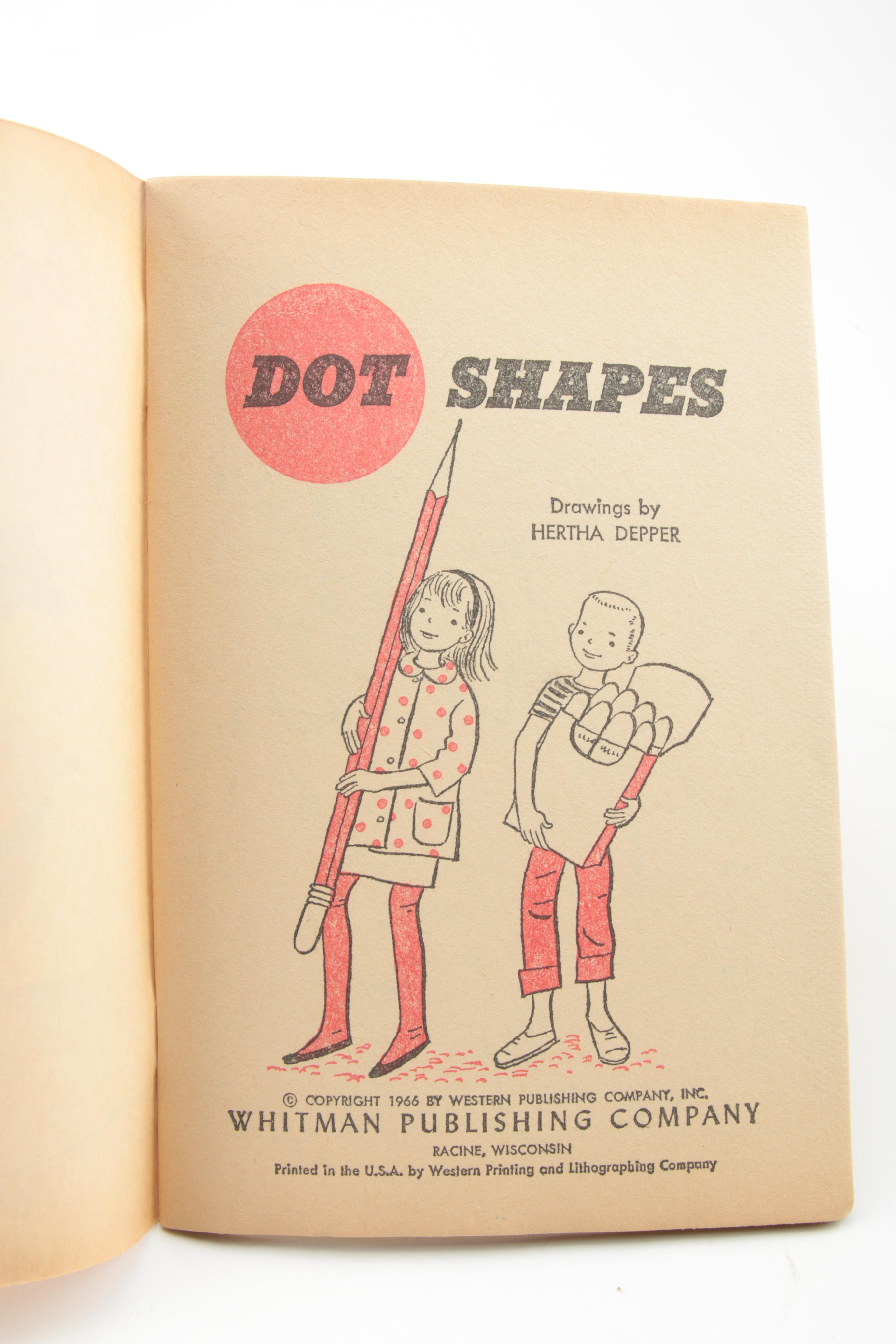 Vintage Western/Whitman Publishing Company Coloring Books