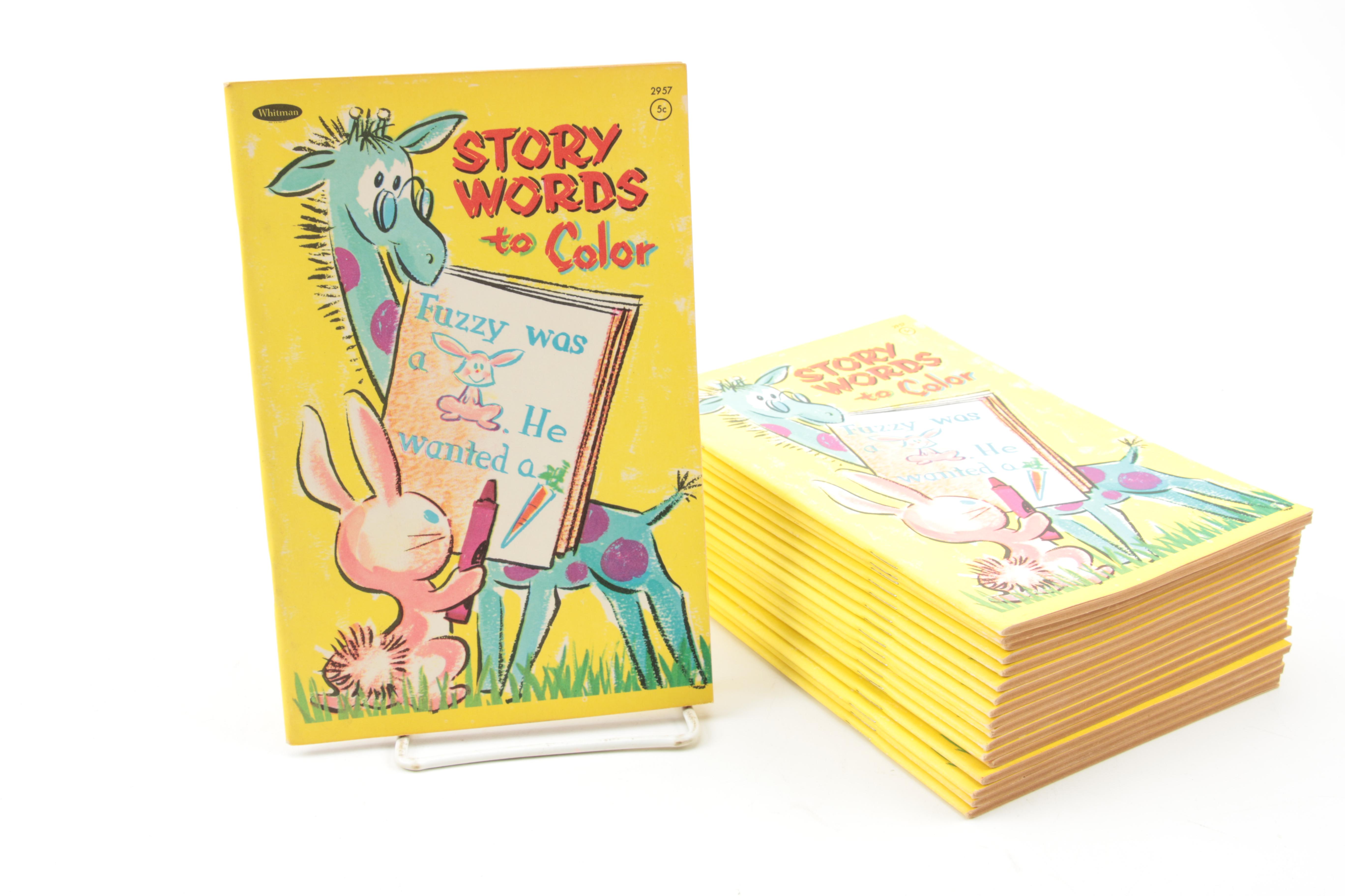 Vintage Western/Whitman Publishing Company Coloring Books