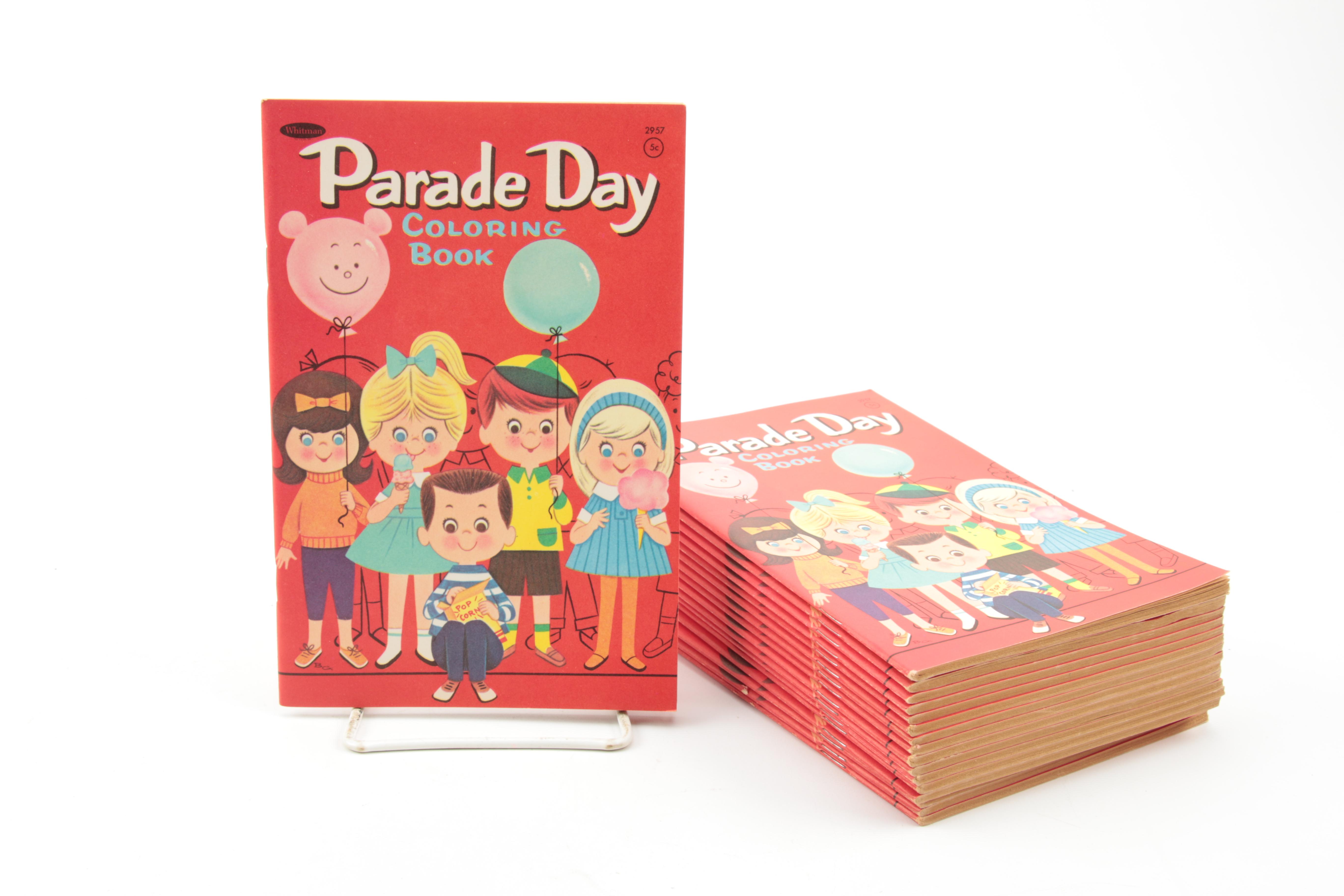 Vintage Western/Whitman Publishing Company Coloring Books