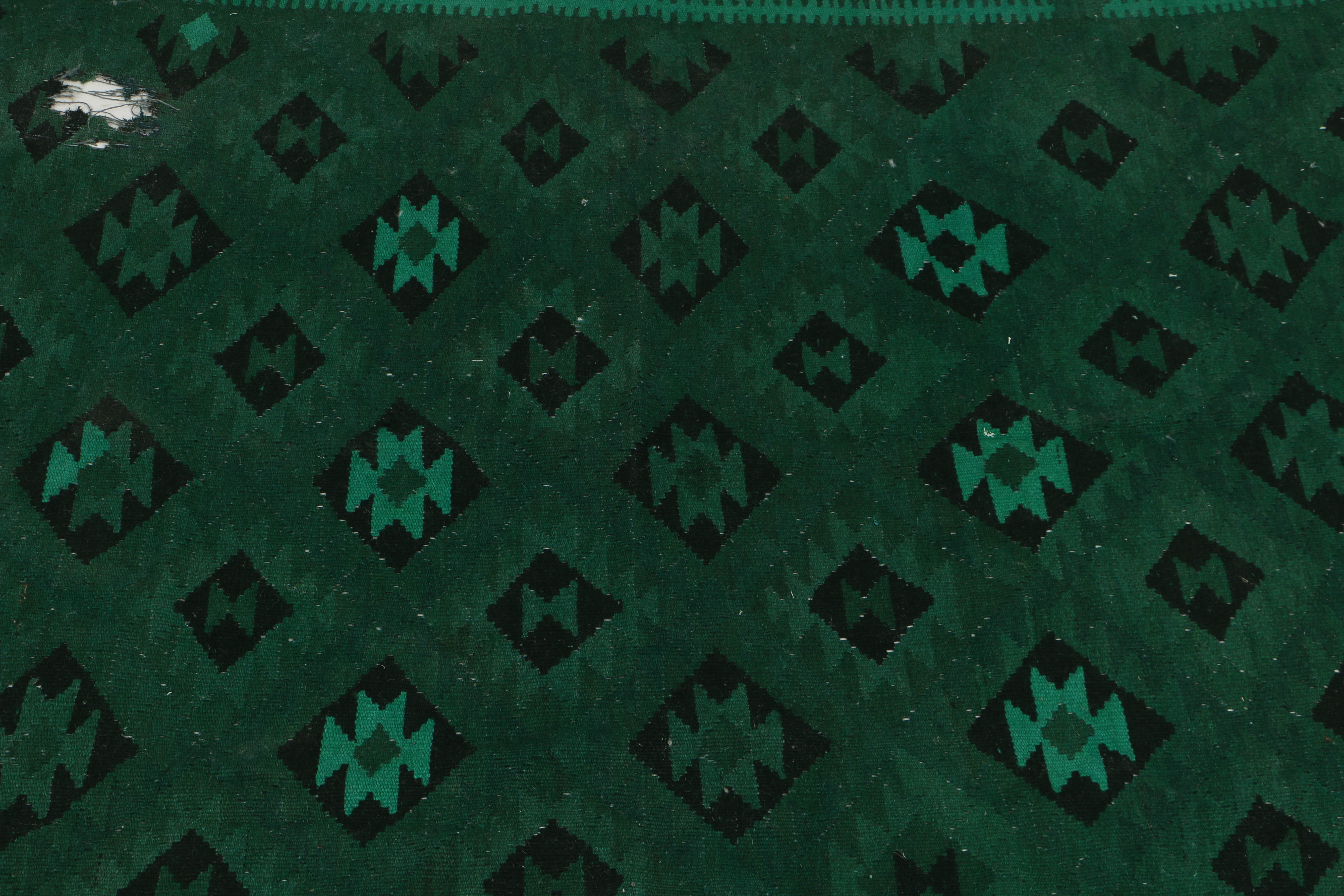 Vintage Handwoven Overdyed Kilim