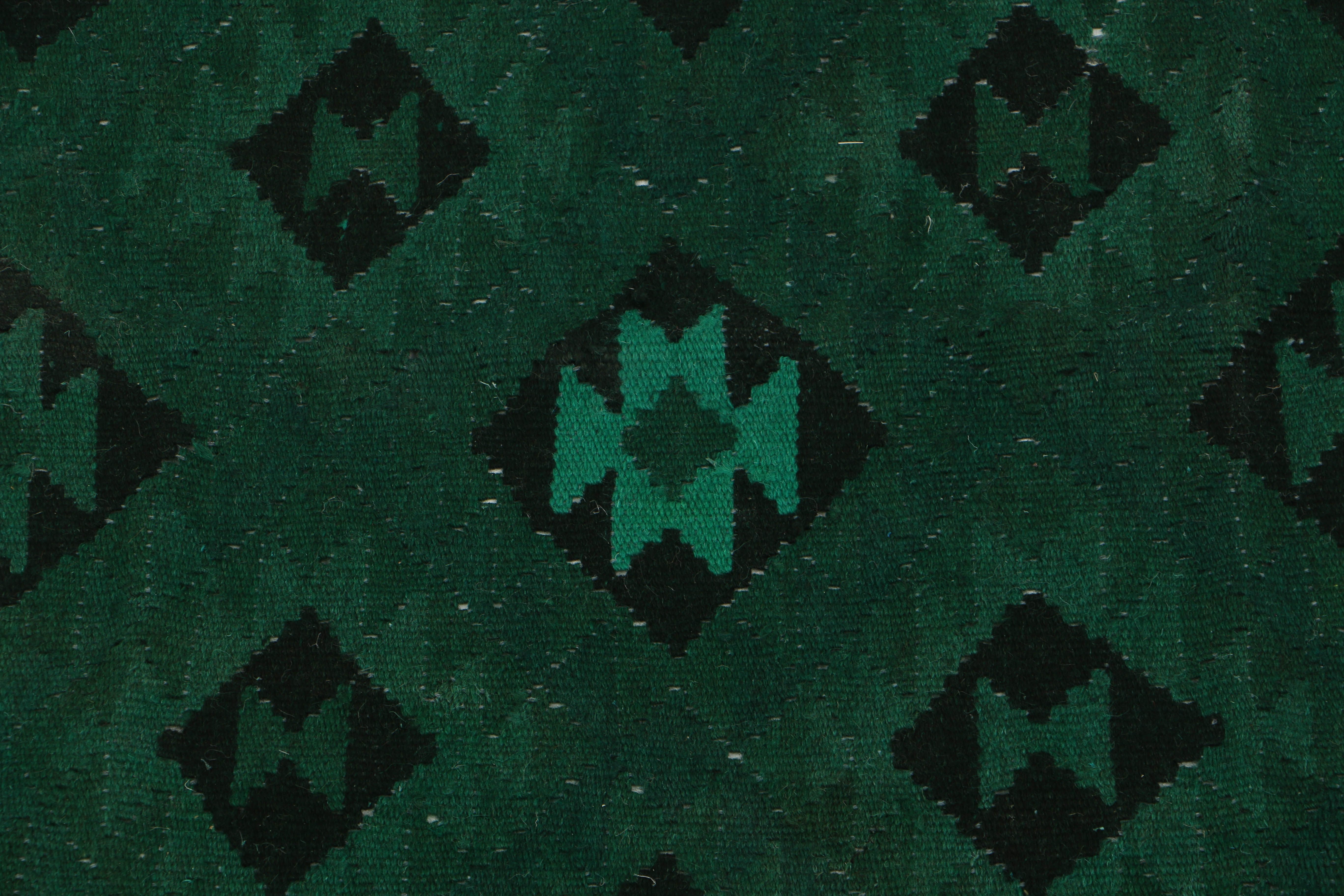 Vintage Handwoven Overdyed Kilim