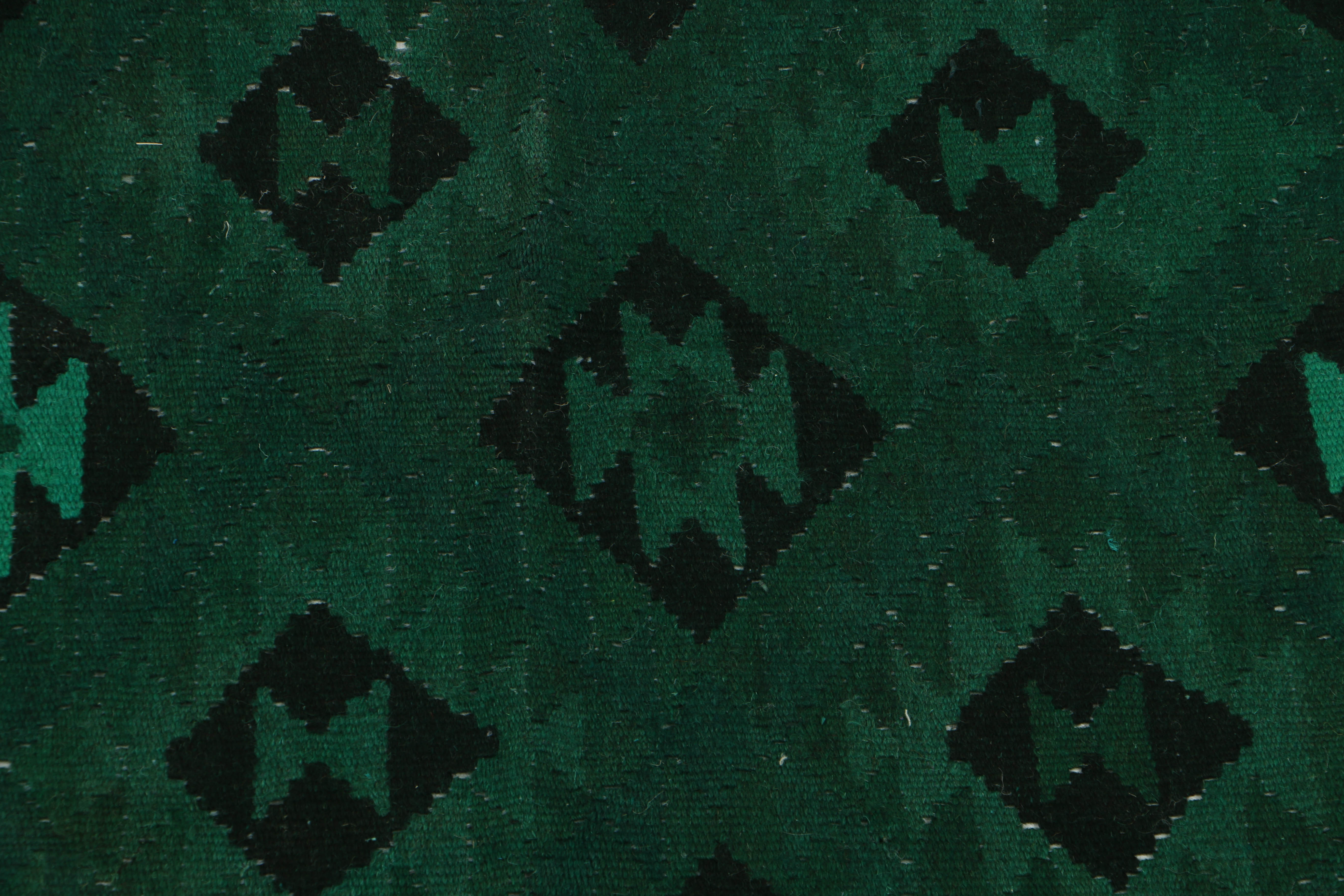 Vintage Handwoven Overdyed Kilim