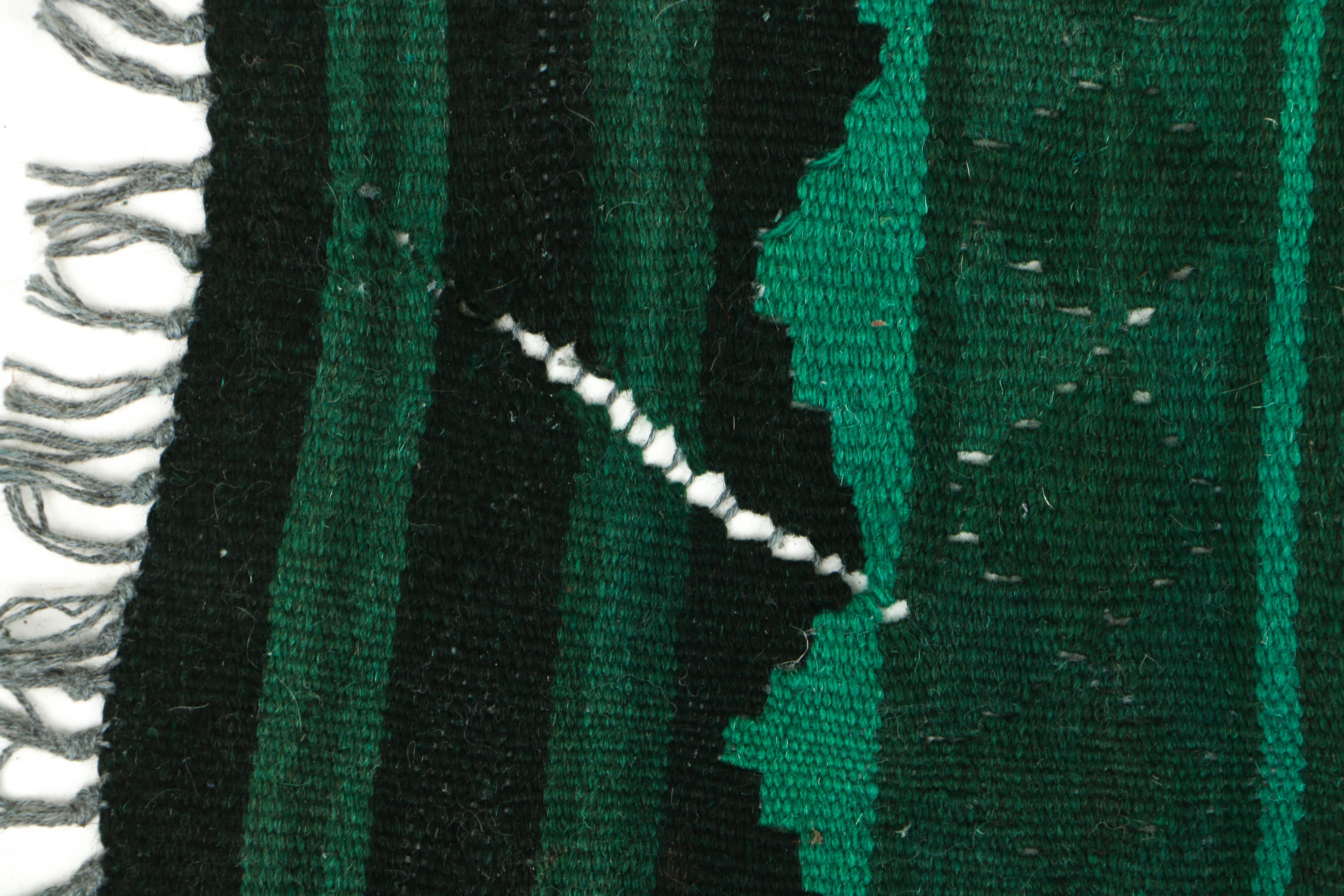 Vintage Handwoven Overdyed Kilim