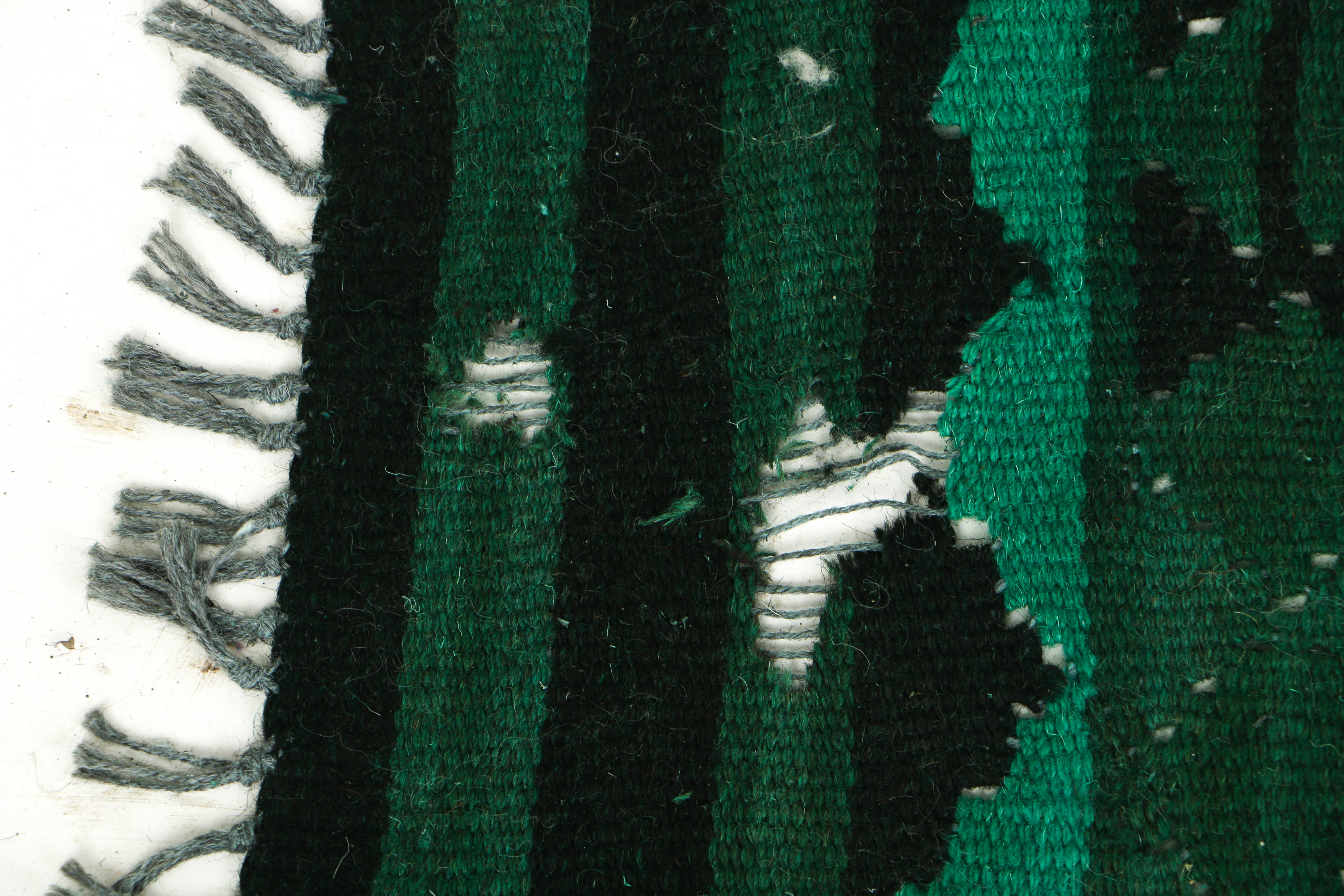 Vintage Handwoven Overdyed Kilim