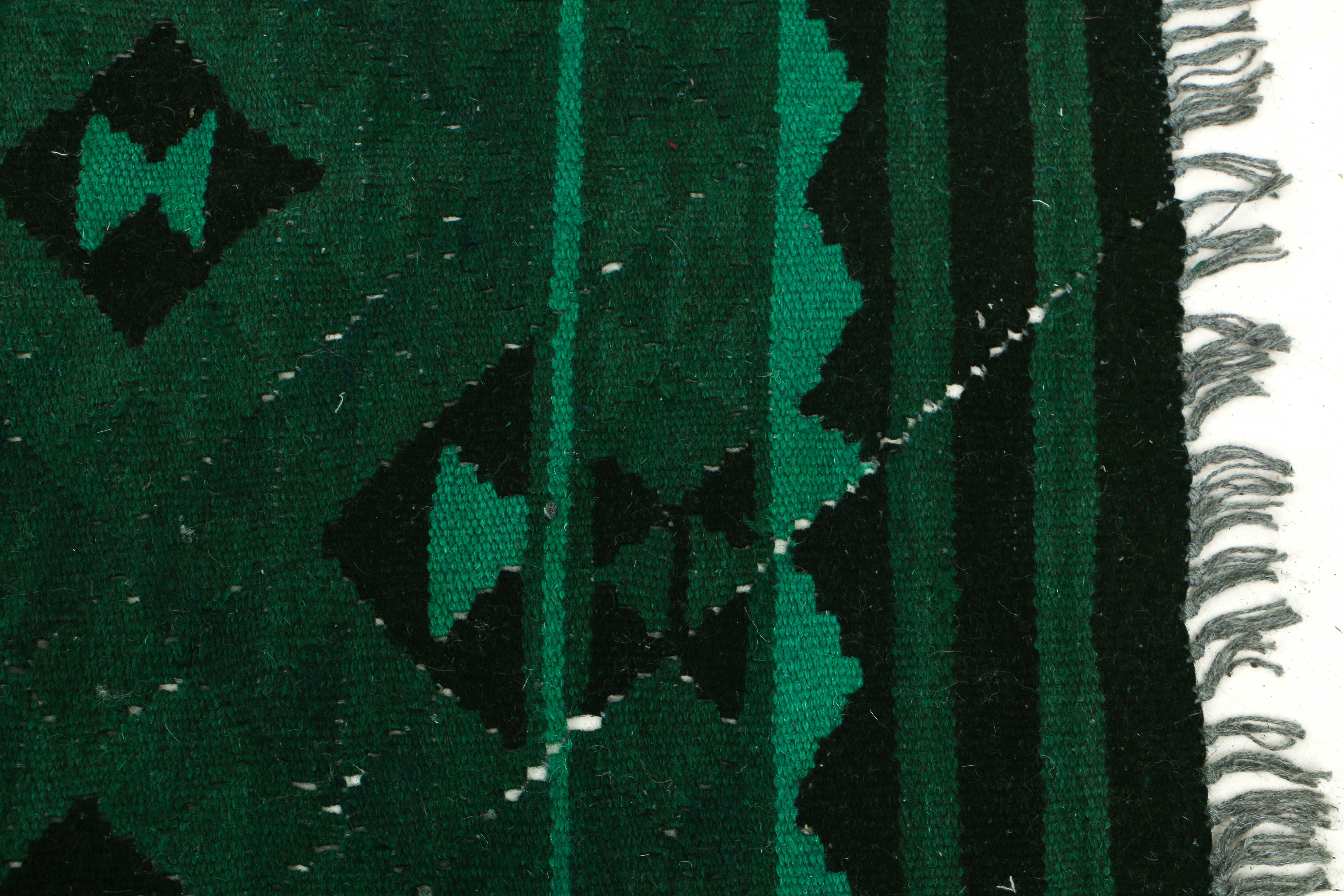 Vintage Handwoven Overdyed Kilim