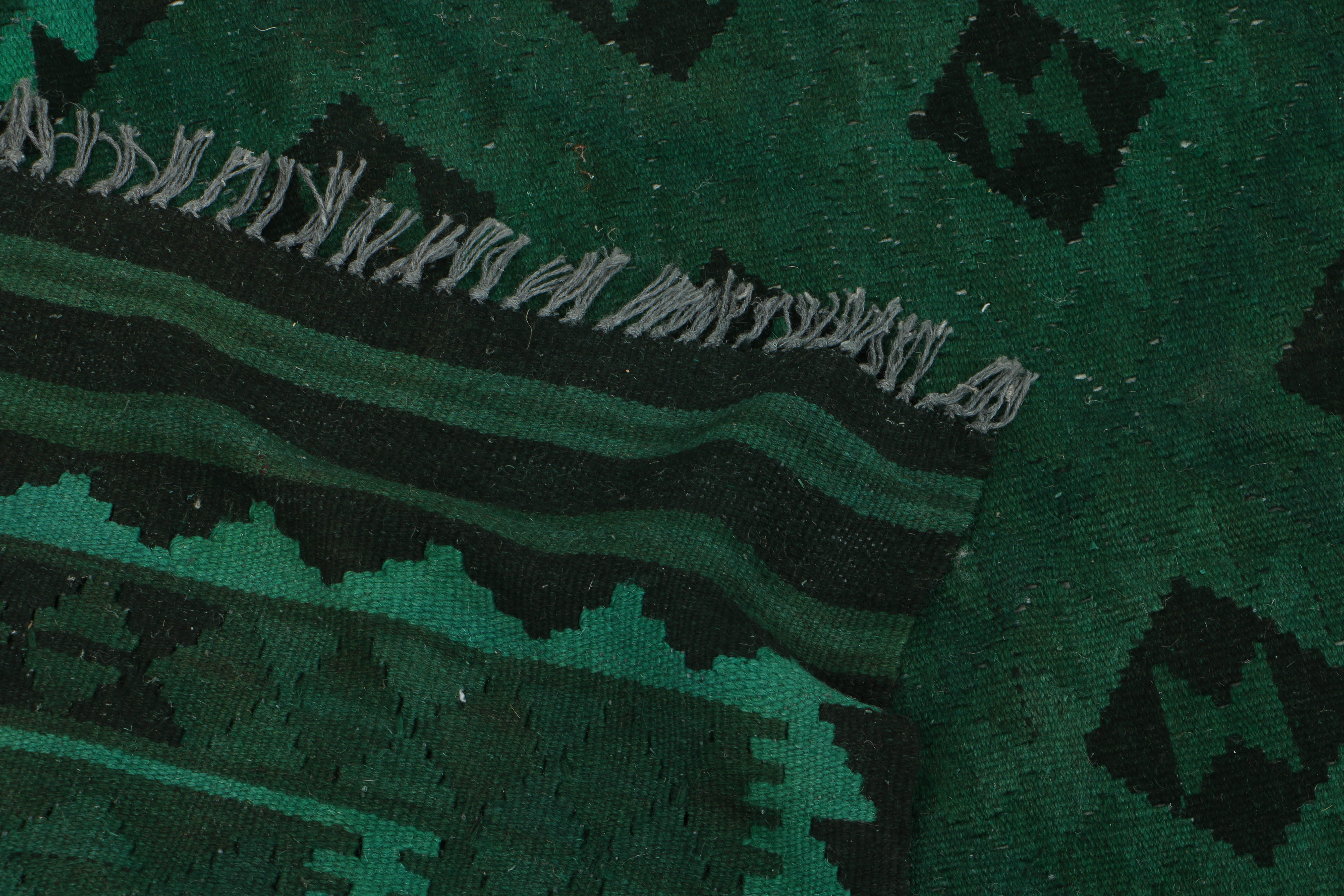 Vintage Handwoven Overdyed Kilim