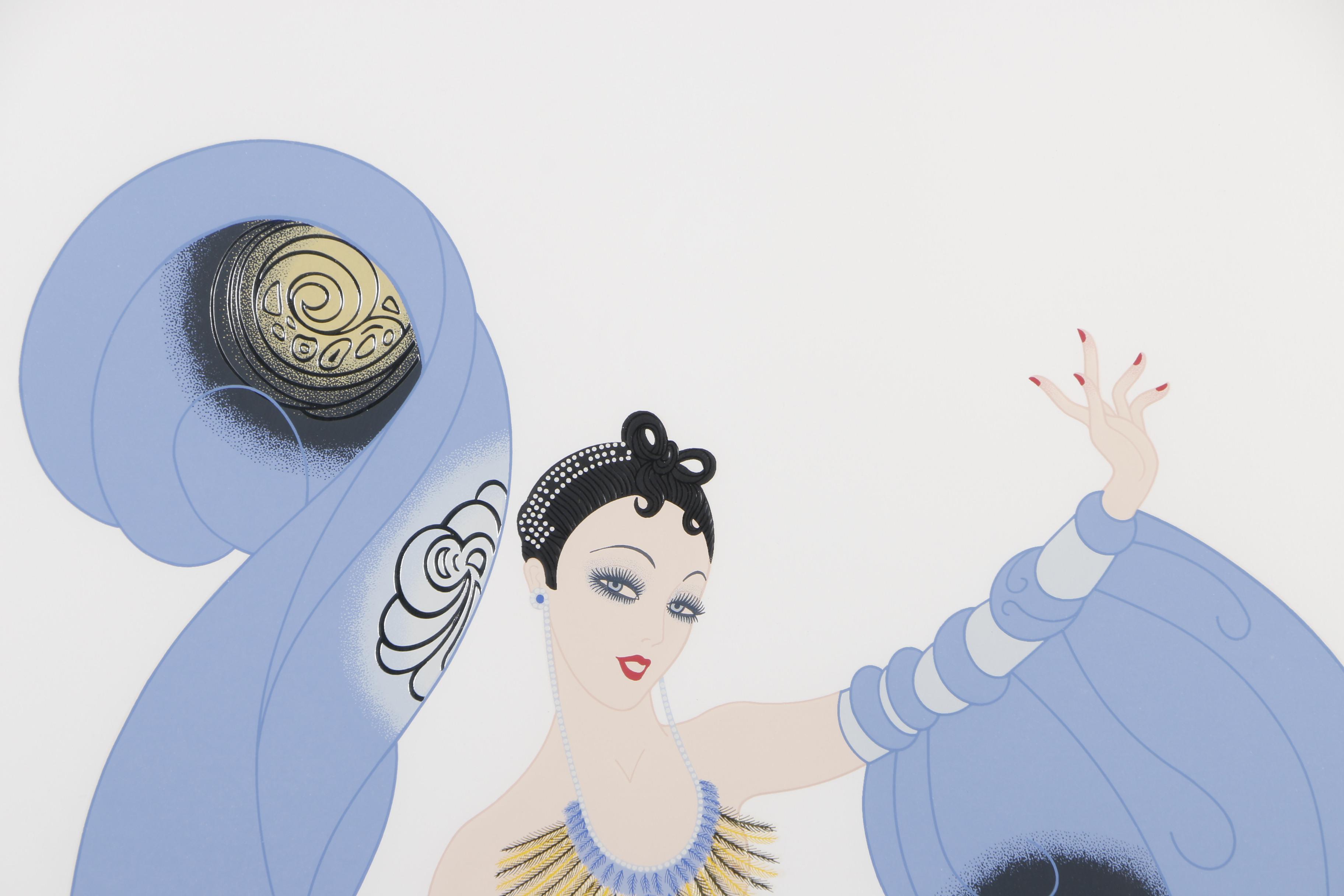 Erte Serigraph Print "A Dream"