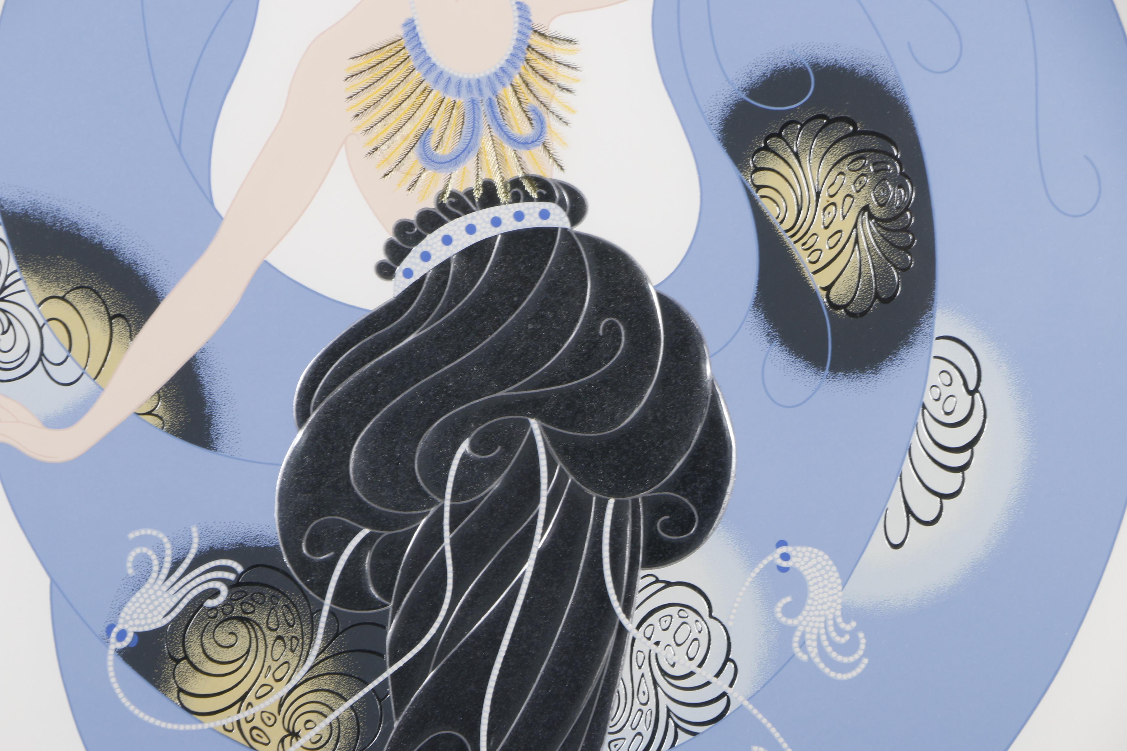 Erte Serigraph Print "A Dream"