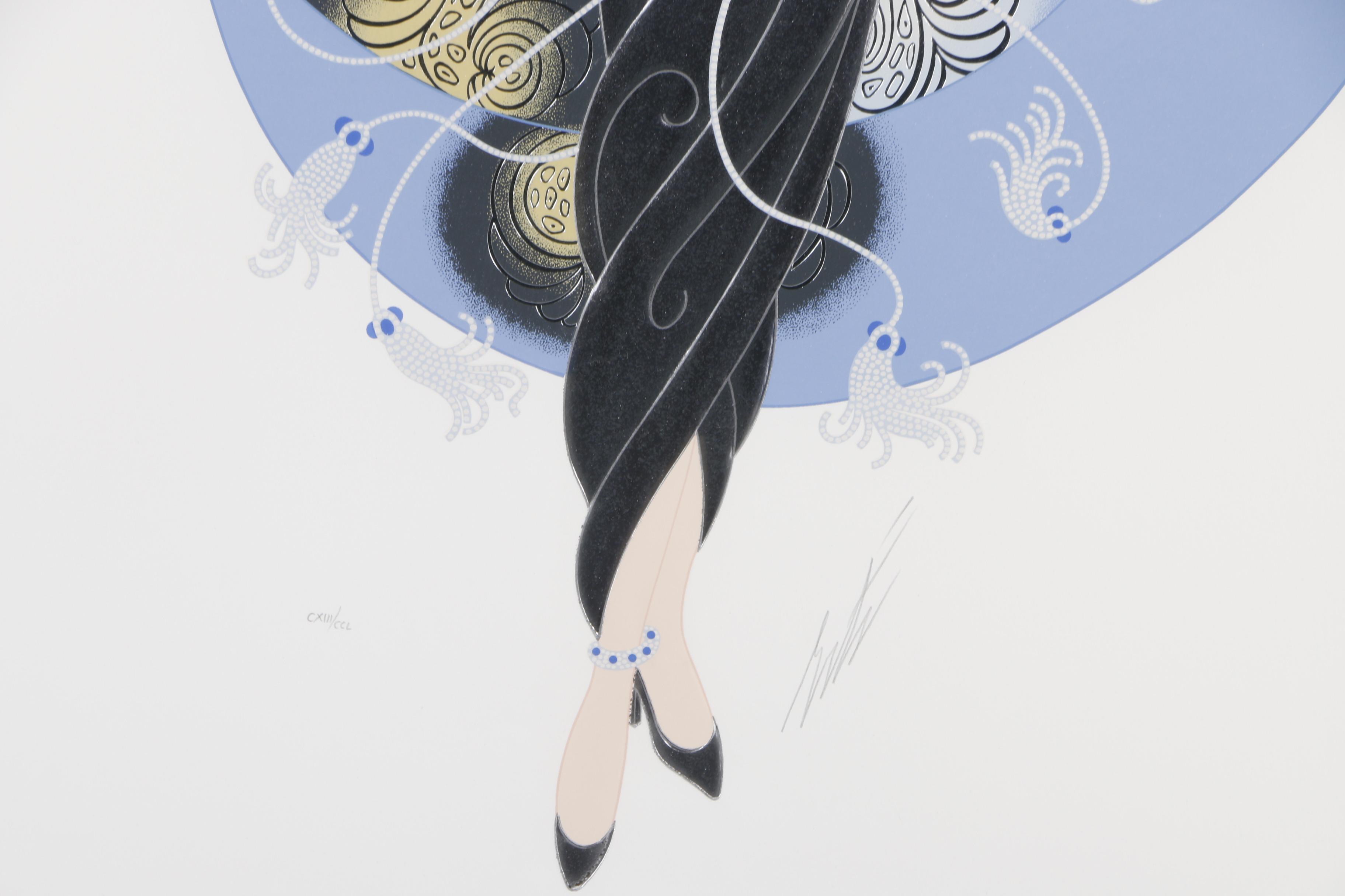 Erte Serigraph Print "A Dream"