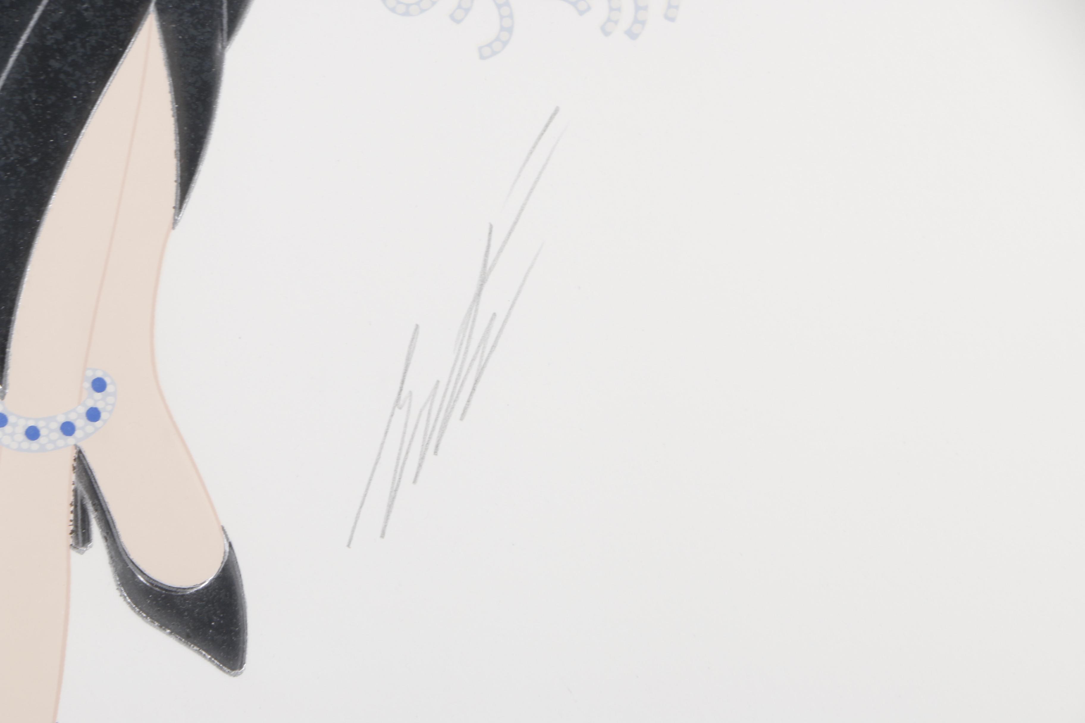 Erte Serigraph Print "A Dream"