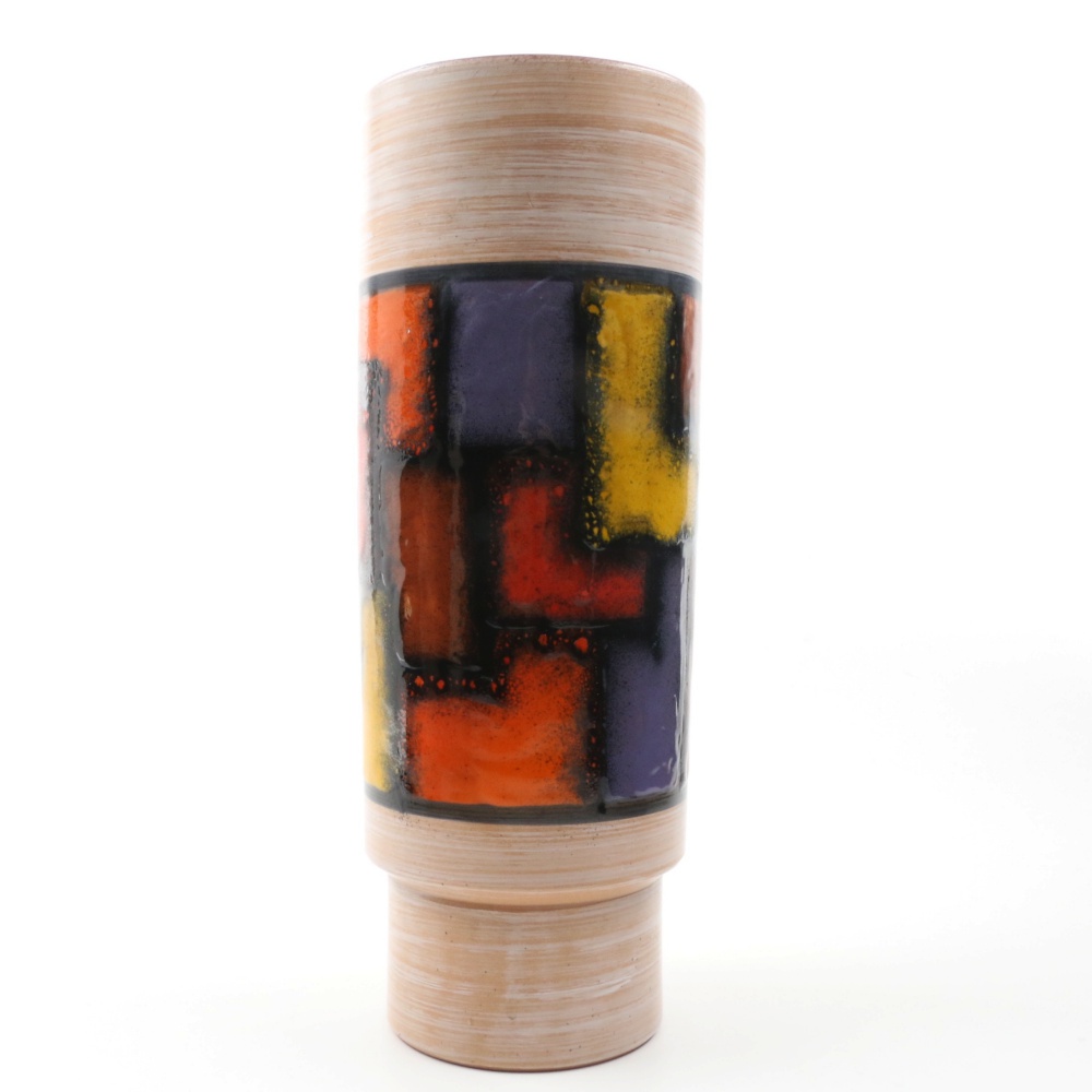 Mid-Century Modern Art Pottery Vases including Aldo Londi Bitossi