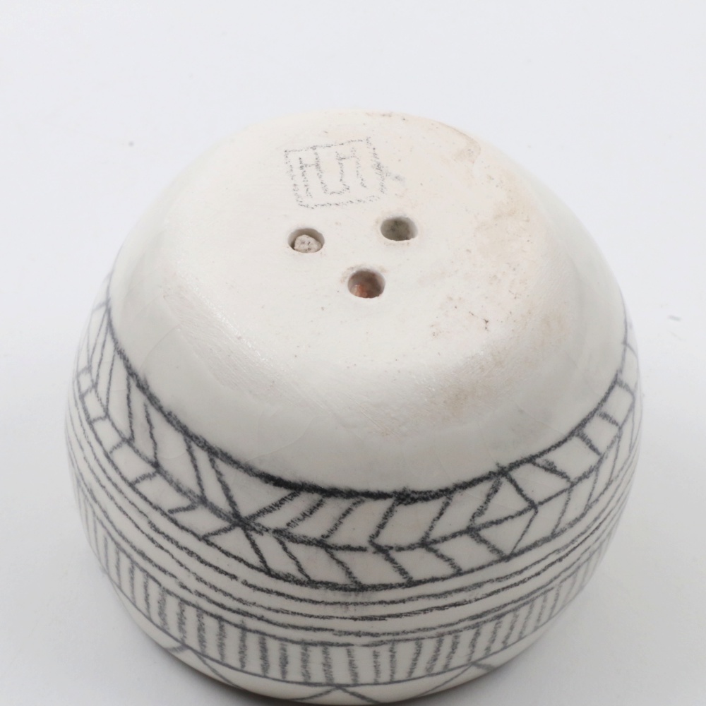 Hand Thrown Stoneware Vessels and Slate Tray