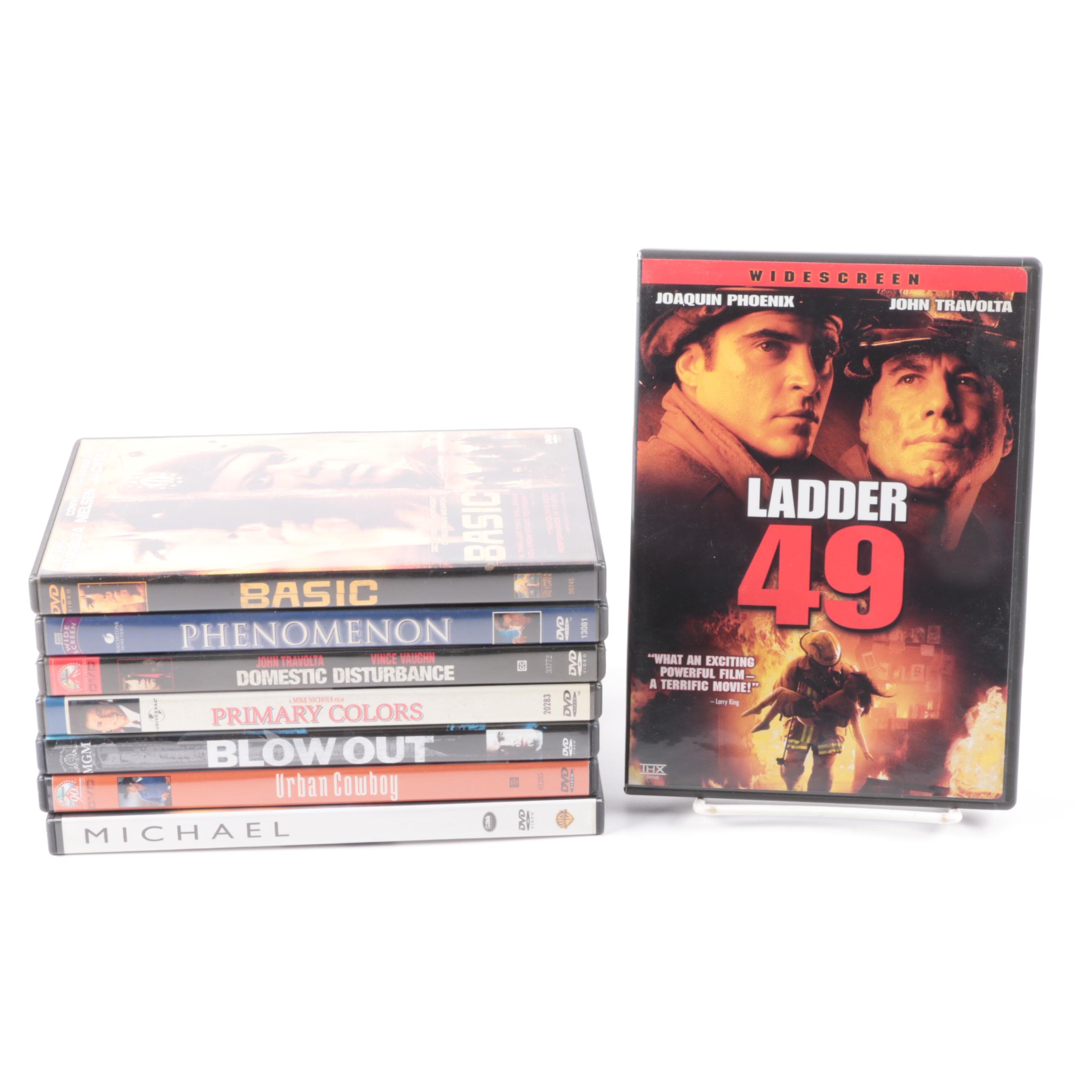 John Travolta DVD Collection Including "Primary Colors" and "Urban Cowboy"