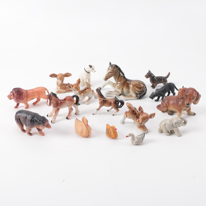 Vintage Japanese Animal Figurines