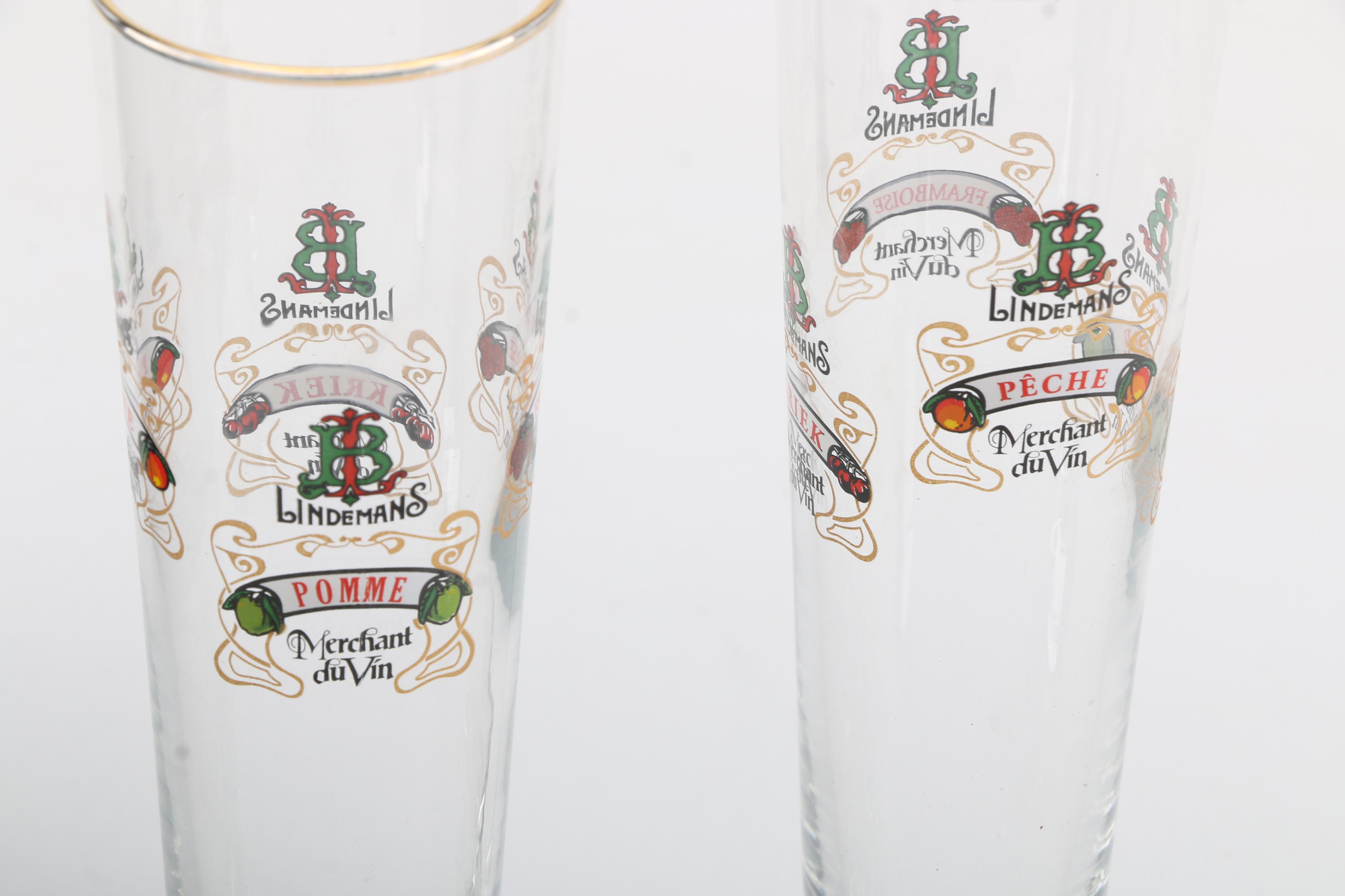Guinness Advertised Pilsner Glasses and Tall Beer Glasses