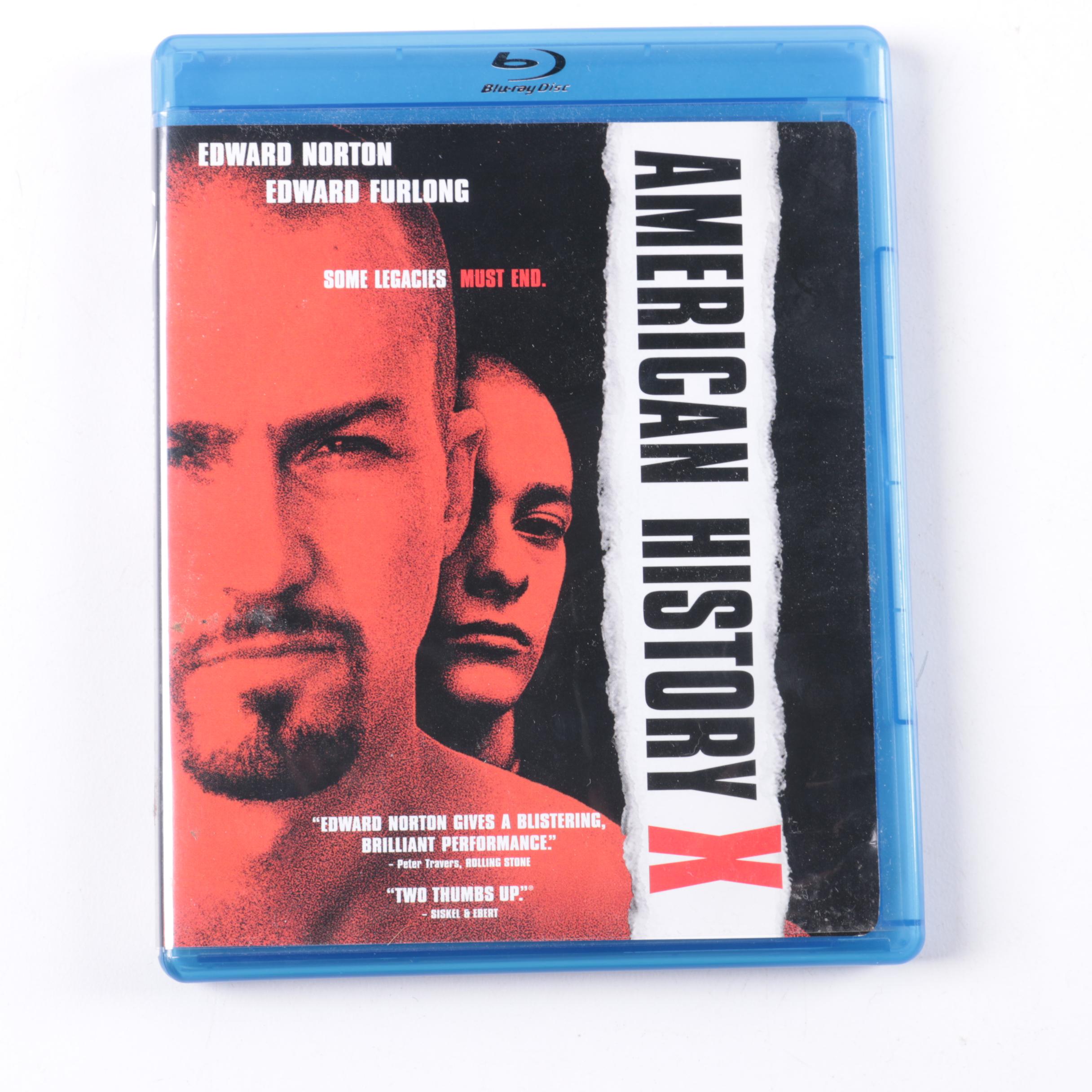 Edward Norton Blu-ray Collection Including "Fight Club" and "American History X"