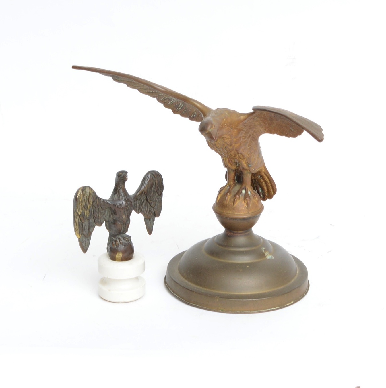 Brass Eagle and Flag Pole Topper