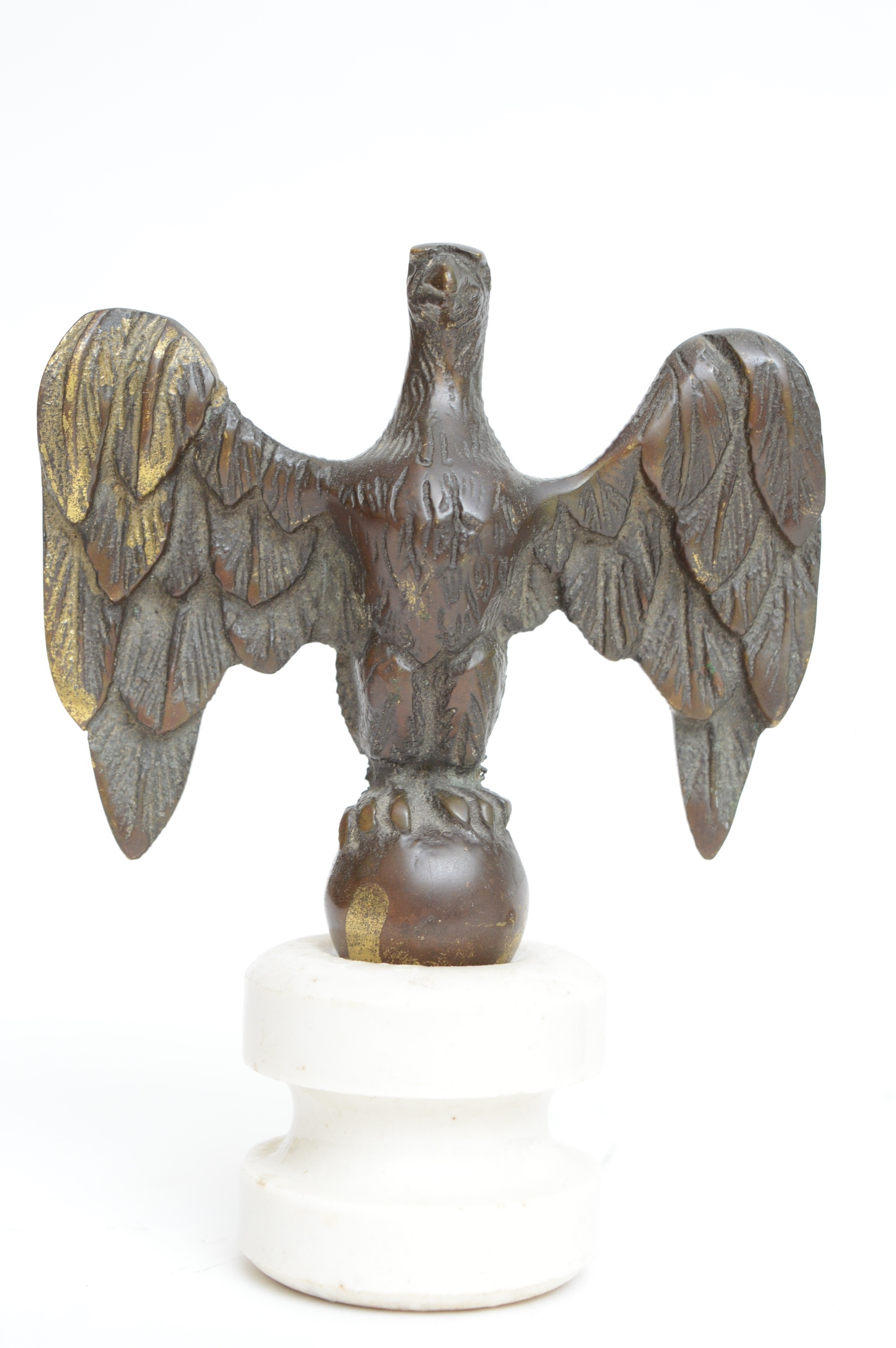 Brass Eagle and Flag Pole Topper