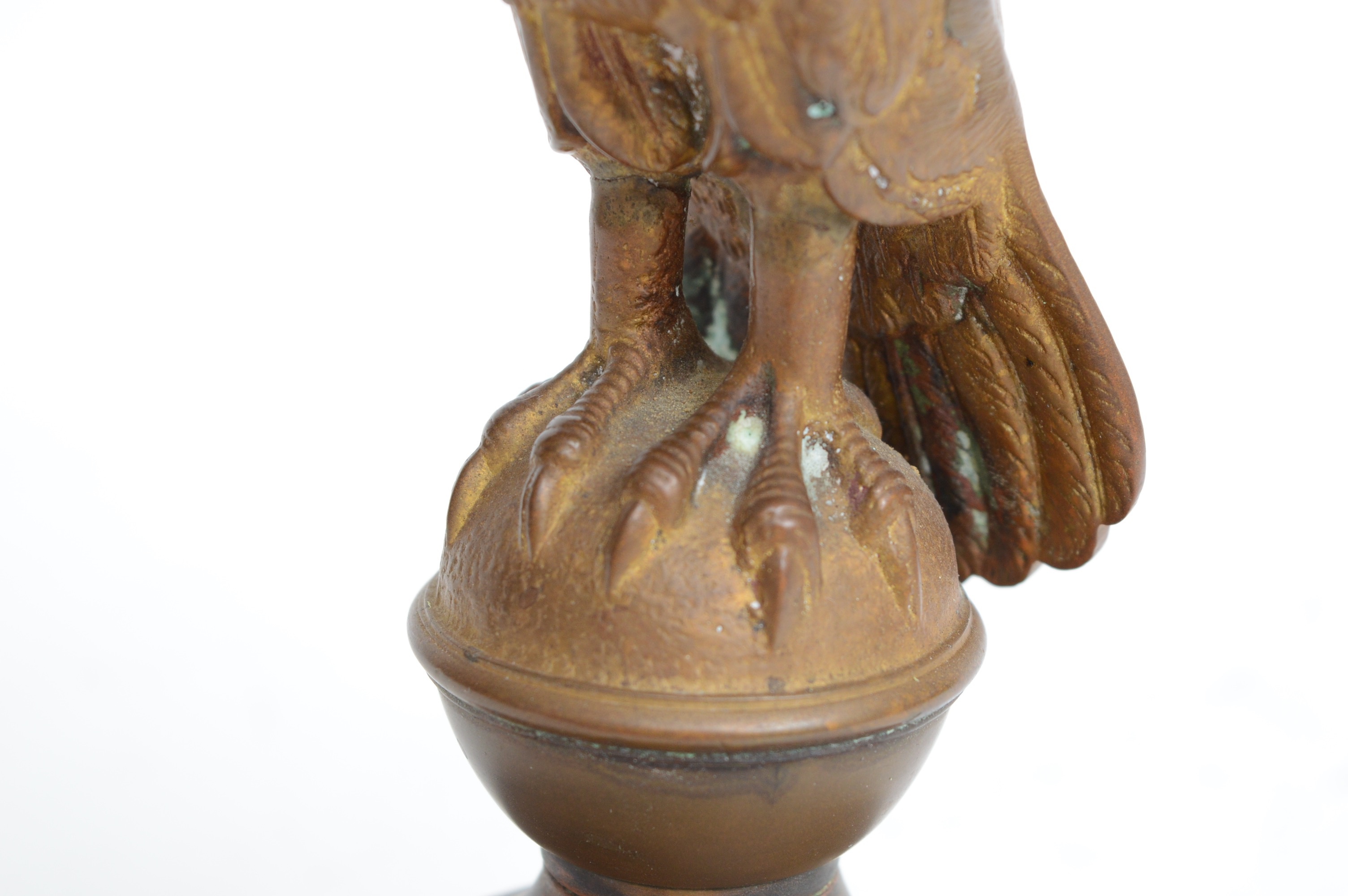 Brass Eagle and Flag Pole Topper