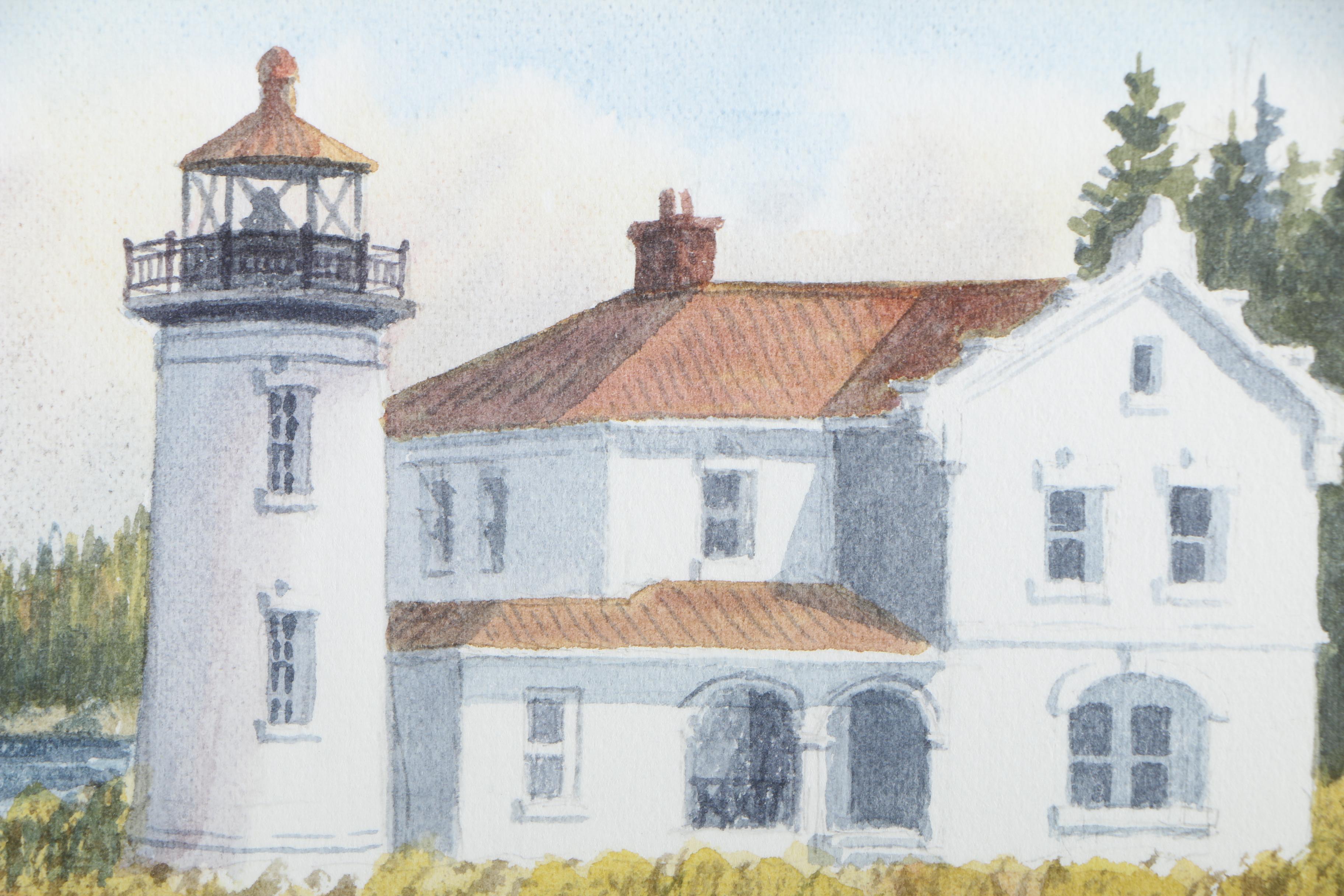 1987 Jim Knutson Watercolor Painting