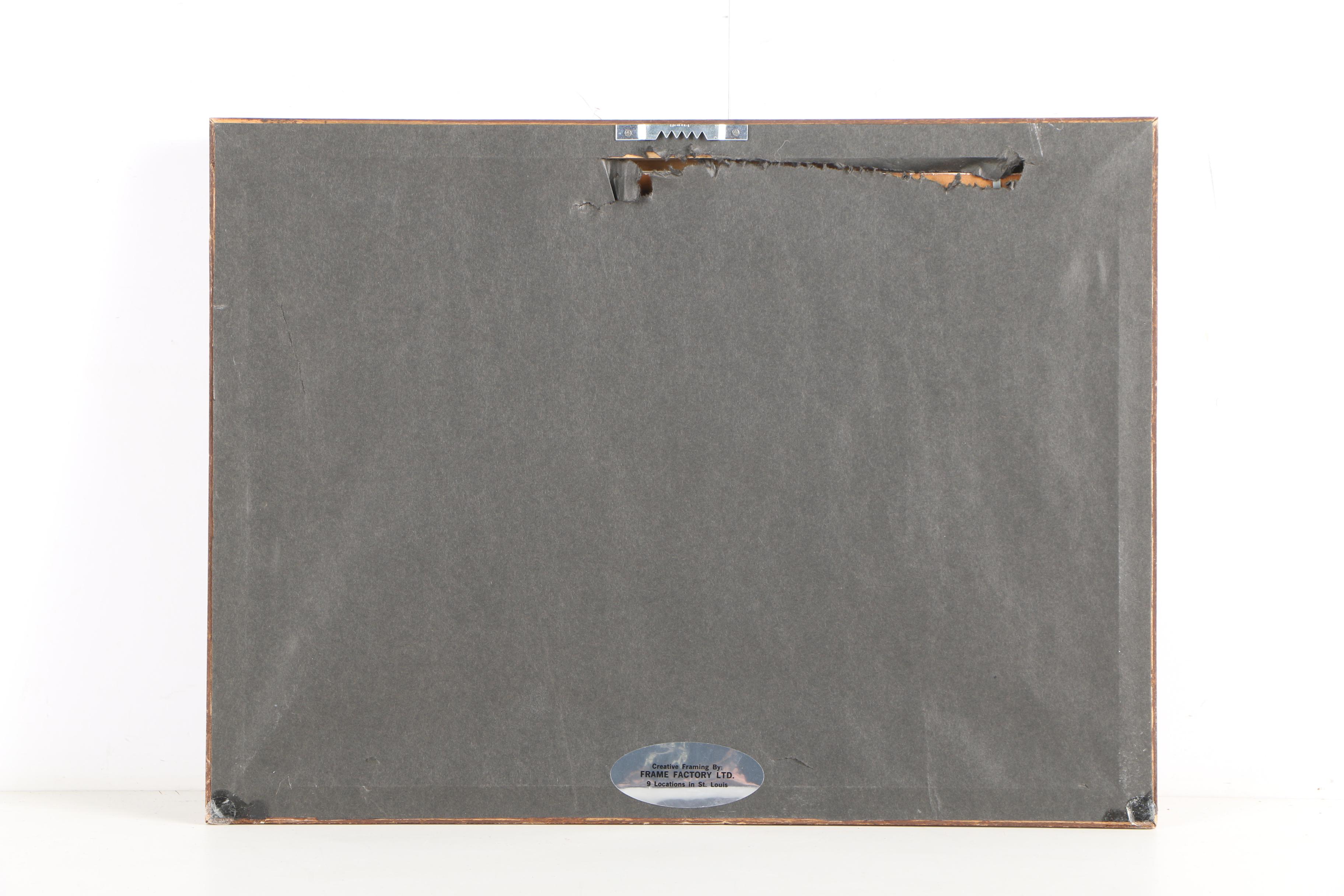 1987 Jim Knutson Watercolor Painting