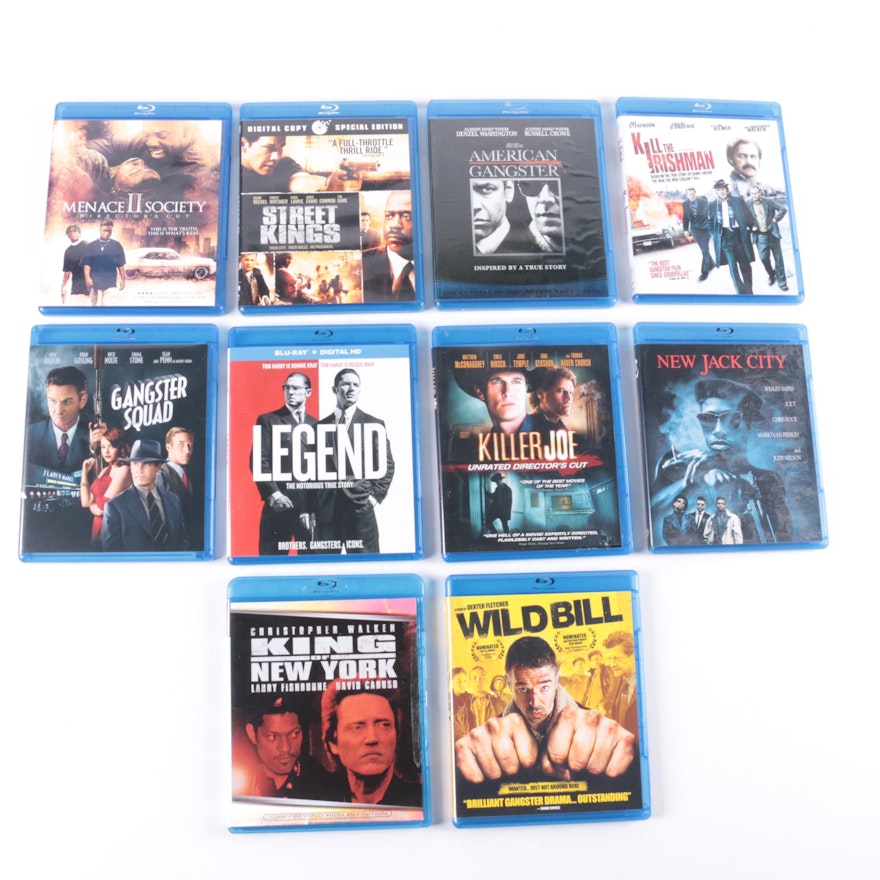 Gangster Warfare Films Blu-rays Including "King of New York" and "New Jack City"