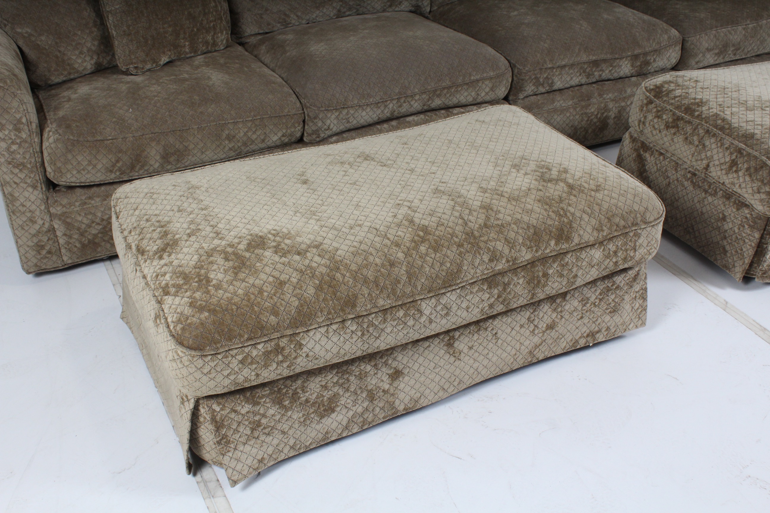 Camden Collection Contemporary Plush Sectional Sofa