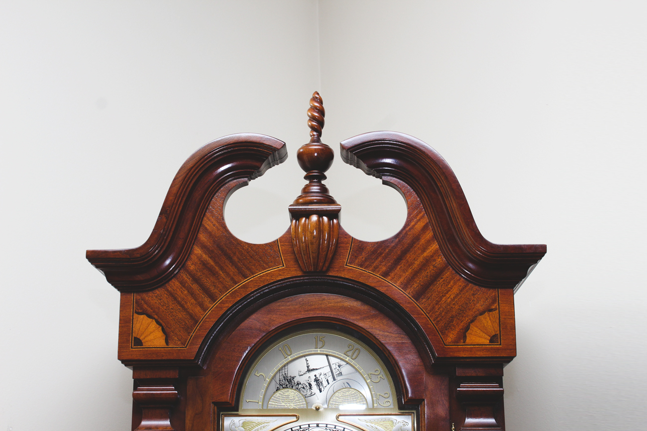 Limited Edition Ethan Allen "Statue of Liberty" Centennial Grandfather Clock