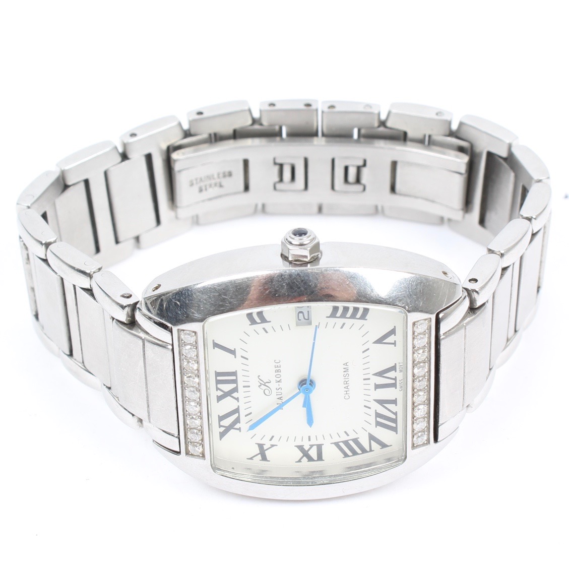 Klaus-Kobec Watch with Diamonds