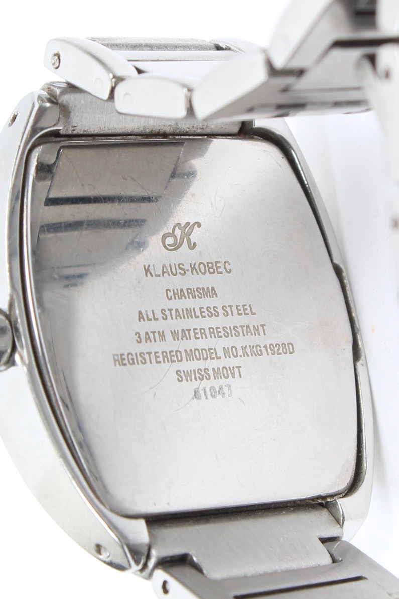 Klaus-Kobec Watch with Diamonds