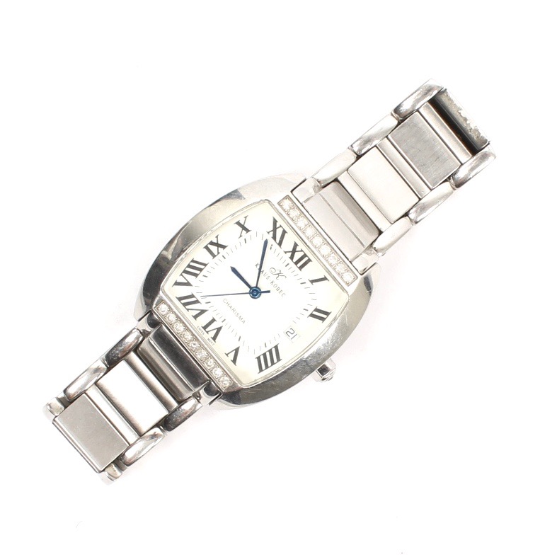 Klaus-Kobec Watch with Diamonds
