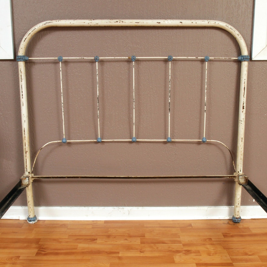 Vintage Metal Full Size Bed Frame