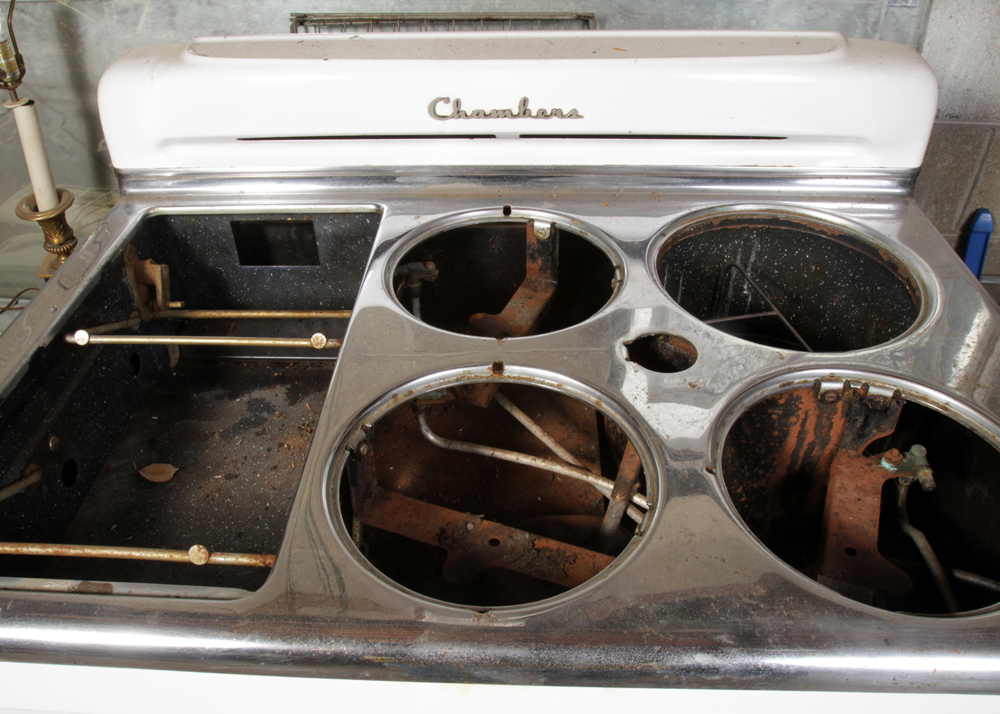 1950s Chambers "C" Model Gas Range Stove