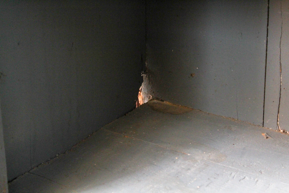 Antique Primitive Handmade Poplar Hutch