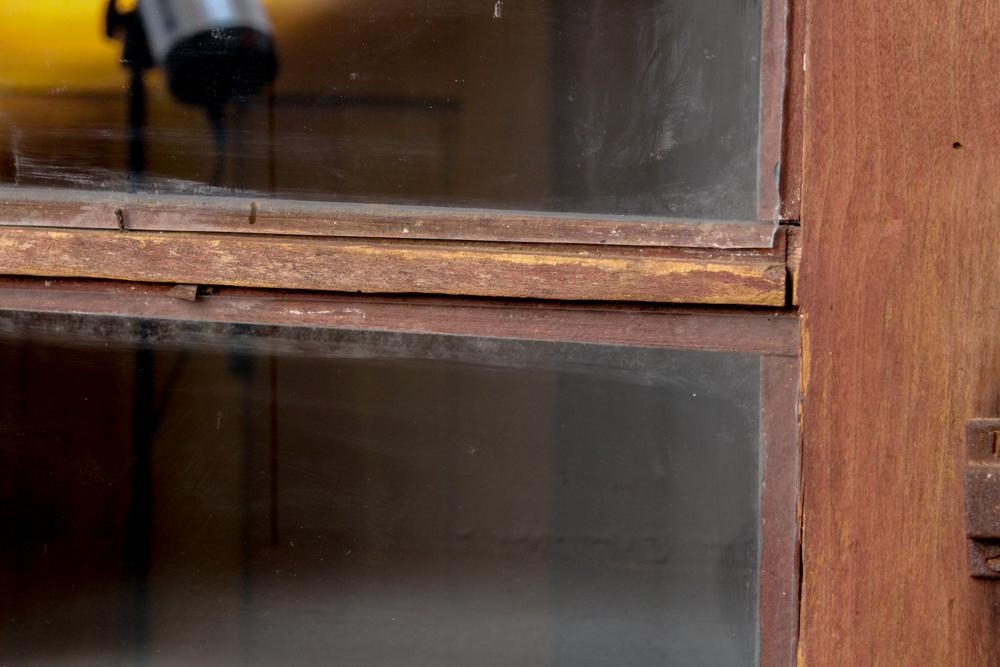 Antique Primitive Handmade Poplar Hutch