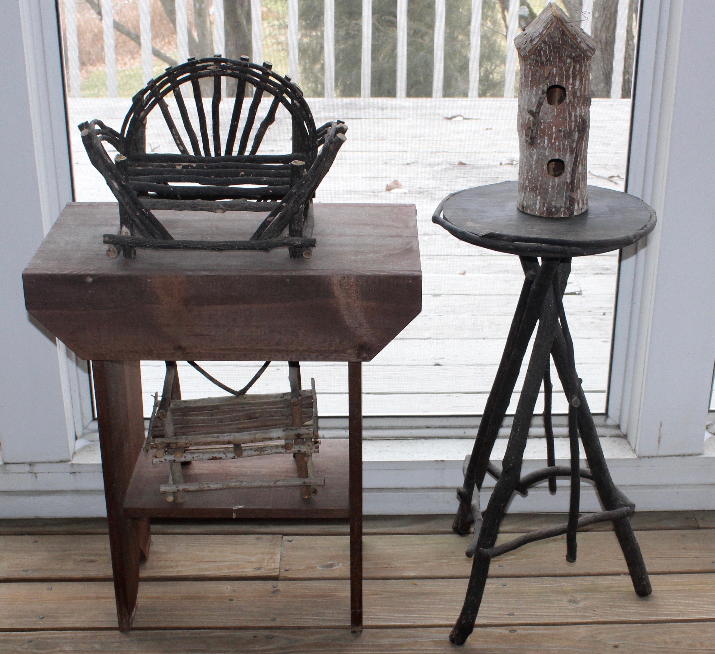 Vintage Wooden Outdoor Decor