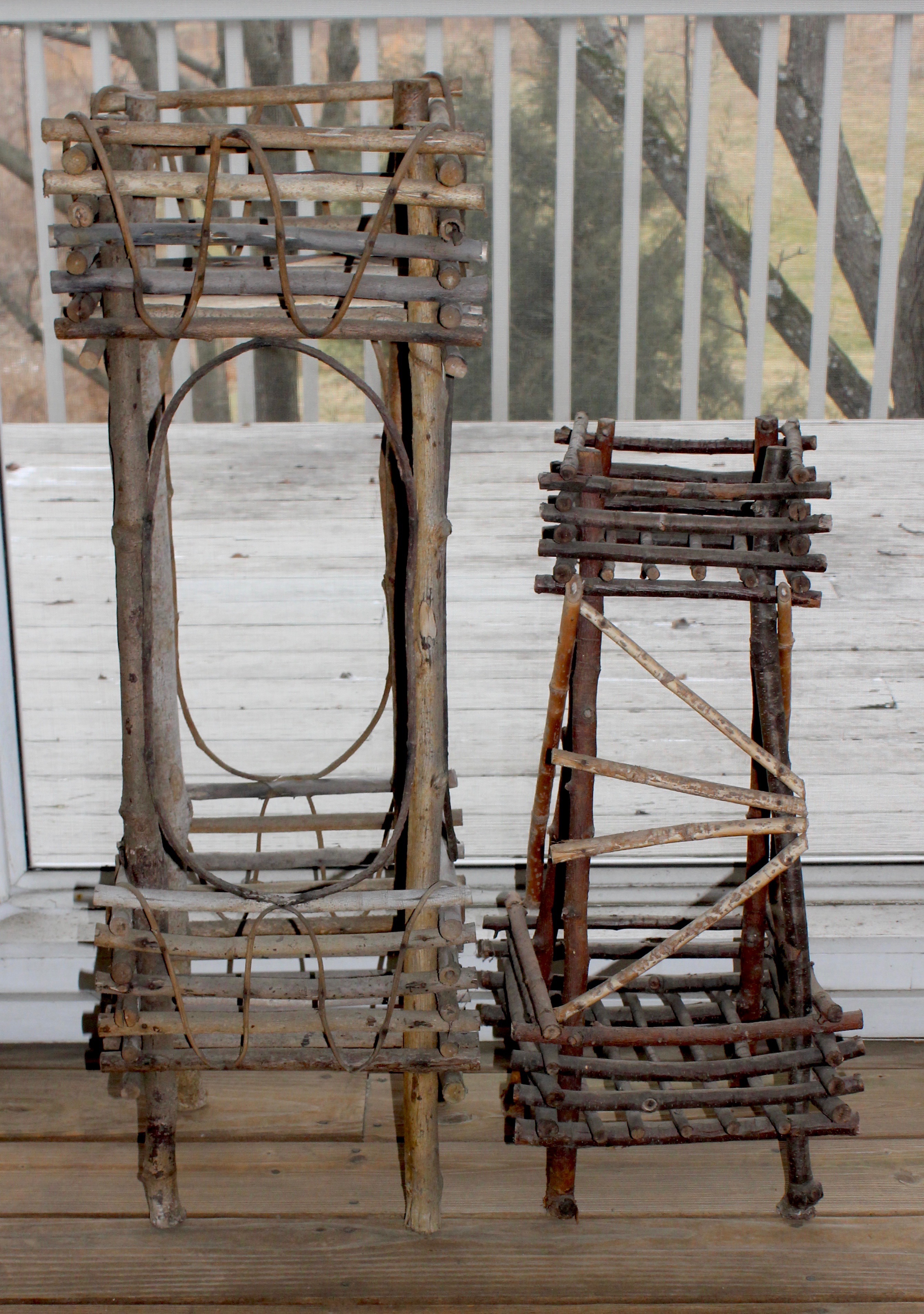 Vintage Wooden Outdoor Decor