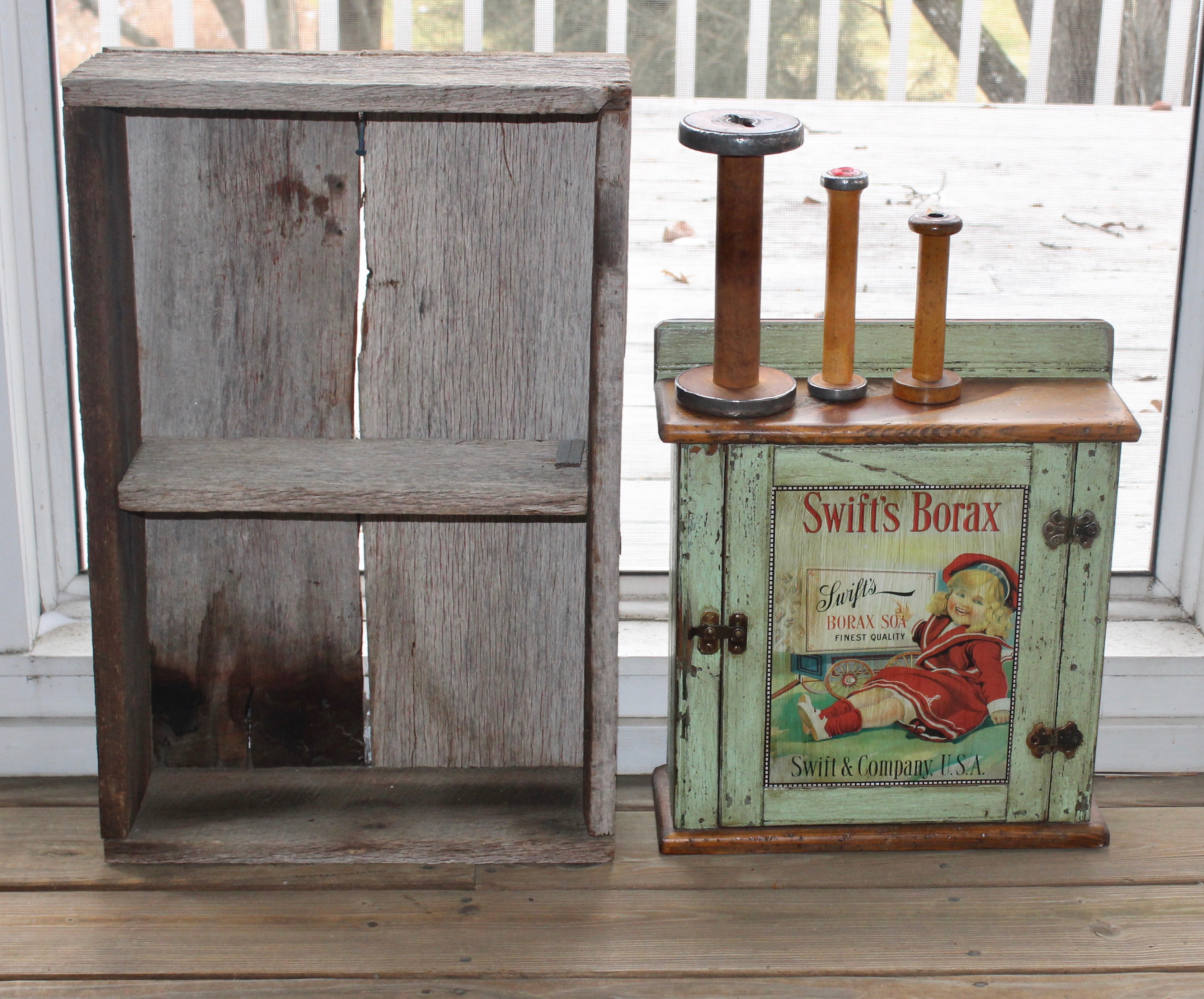 Vintage Wooden Outdoor Decor