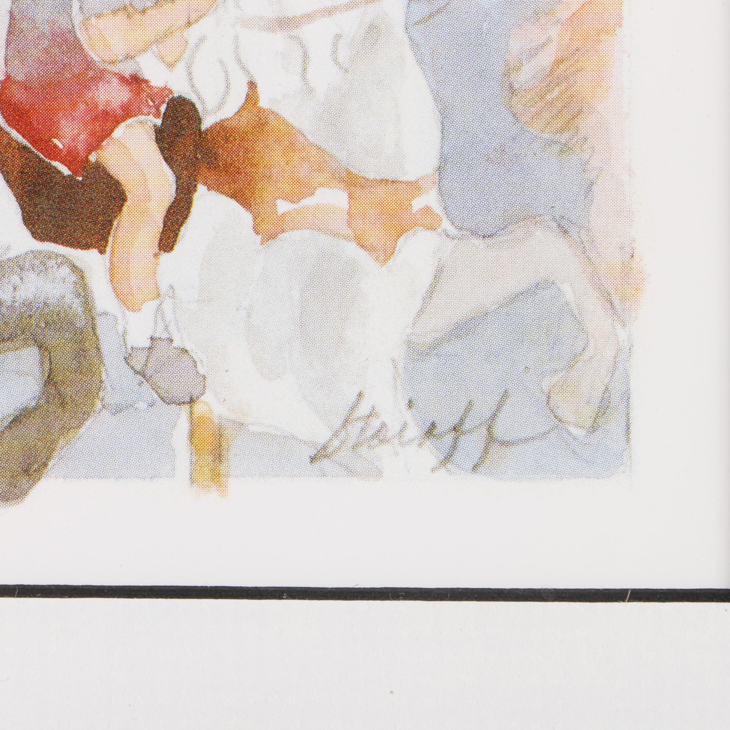 Offset Lithographs After Colleen Stoioff Paintings of Carousel Horses