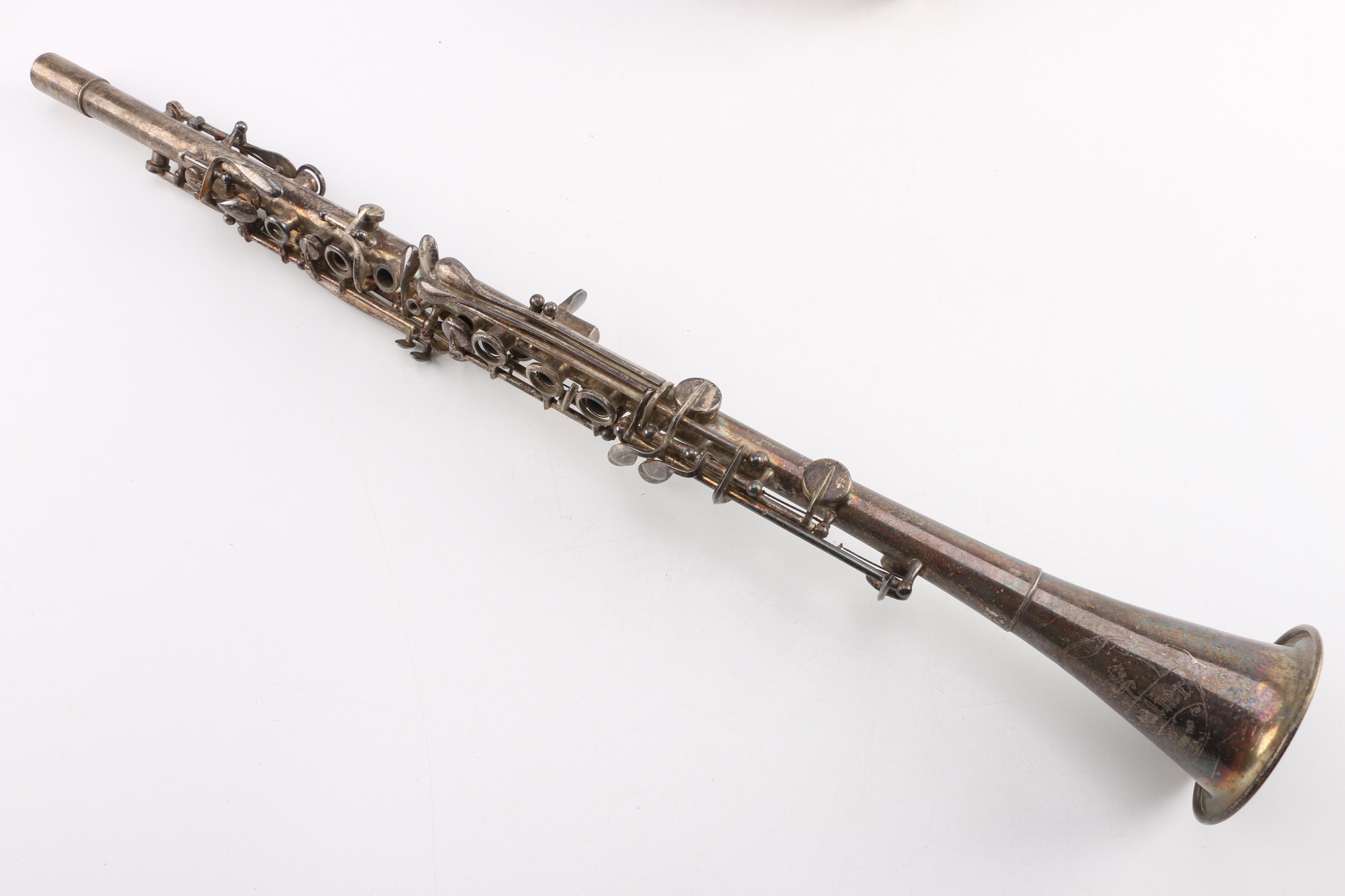 Vintage Pedler Trumpet, Cavalier Clarinet, and American Leader Clarinet