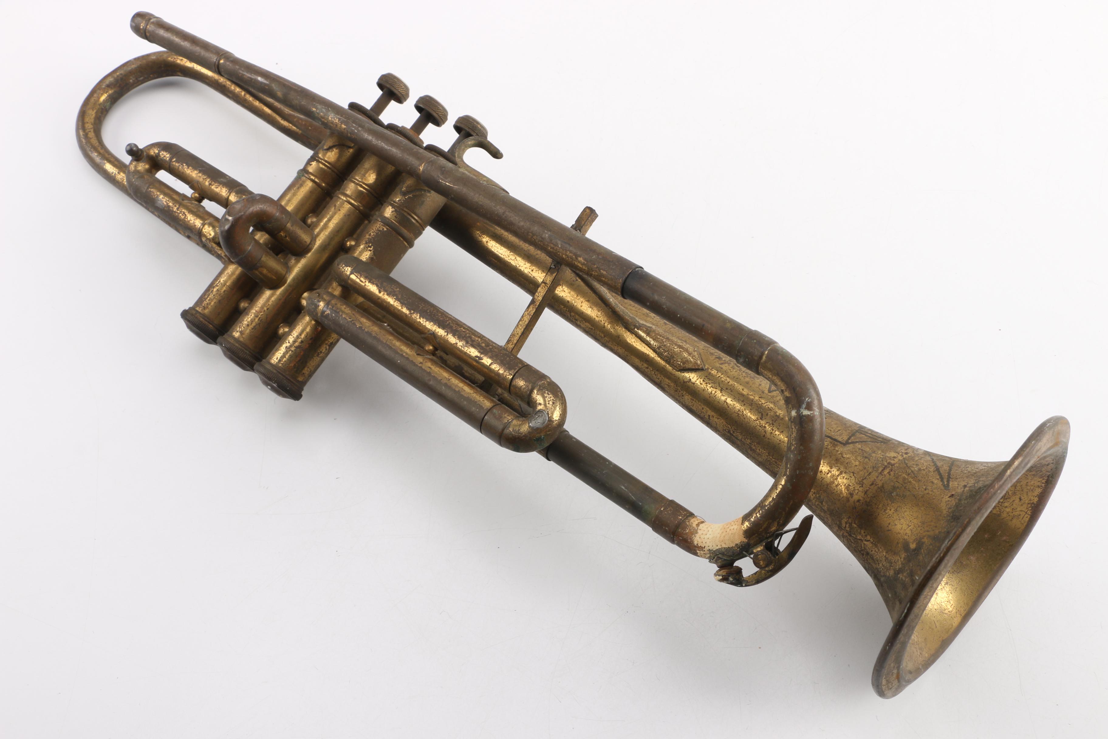 Vintage Pedler Trumpet, Cavalier Clarinet, and American Leader Clarinet