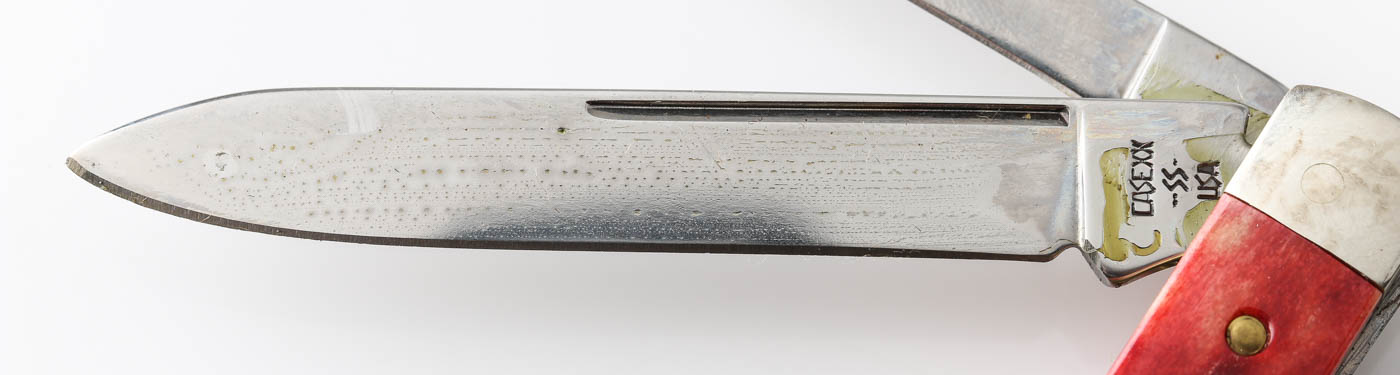 1987 Case XX Model R6215 SSP Gunstock Two Blade Pocket Knife