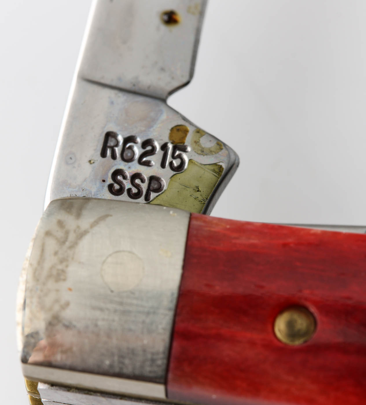 1987 Case XX Model R6215 SSP Gunstock Two Blade Pocket Knife