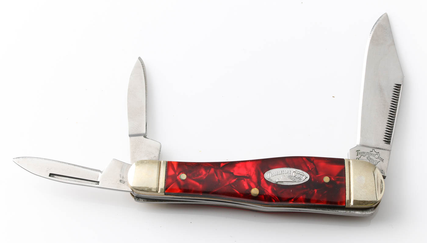 Group of Three Various Troublesome Creek Brand Knives