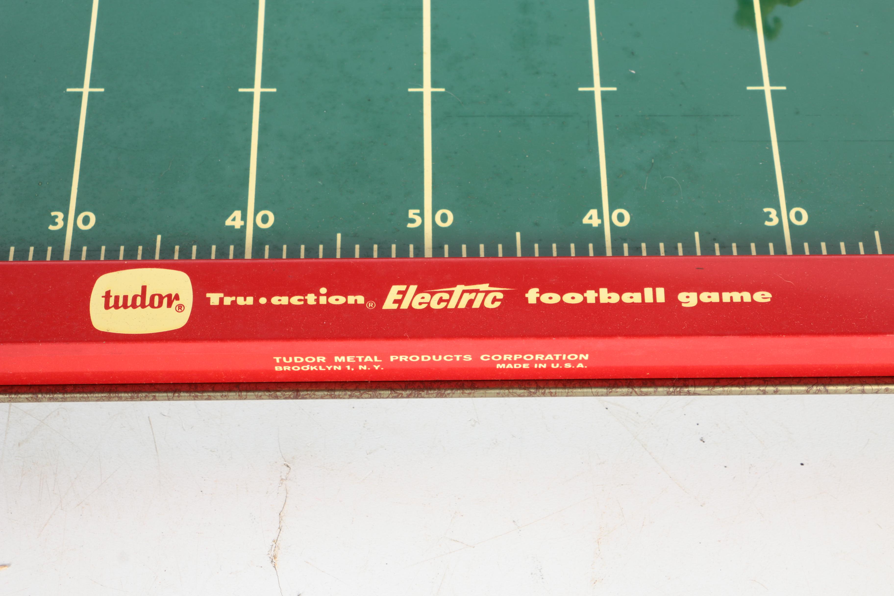 1950s-Era Tudor Tru-Action Electric Football Game