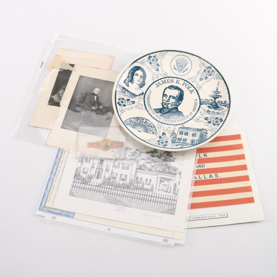 President Polk Memorabilia