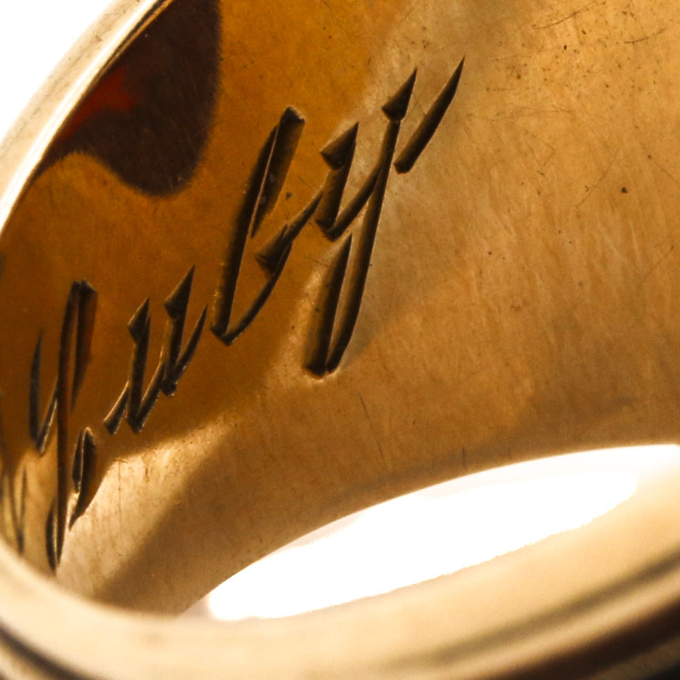 10K Yellow Gold Ruby Class Ring